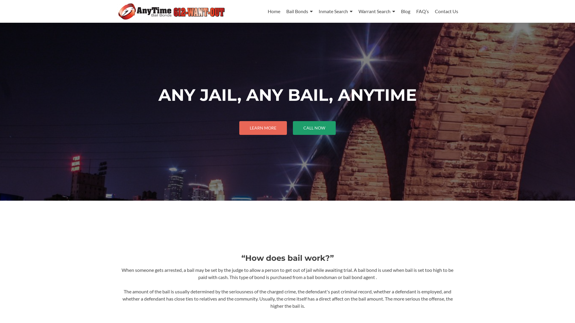 AnyTime Bail Bonds – Minnesota Bail Bonds