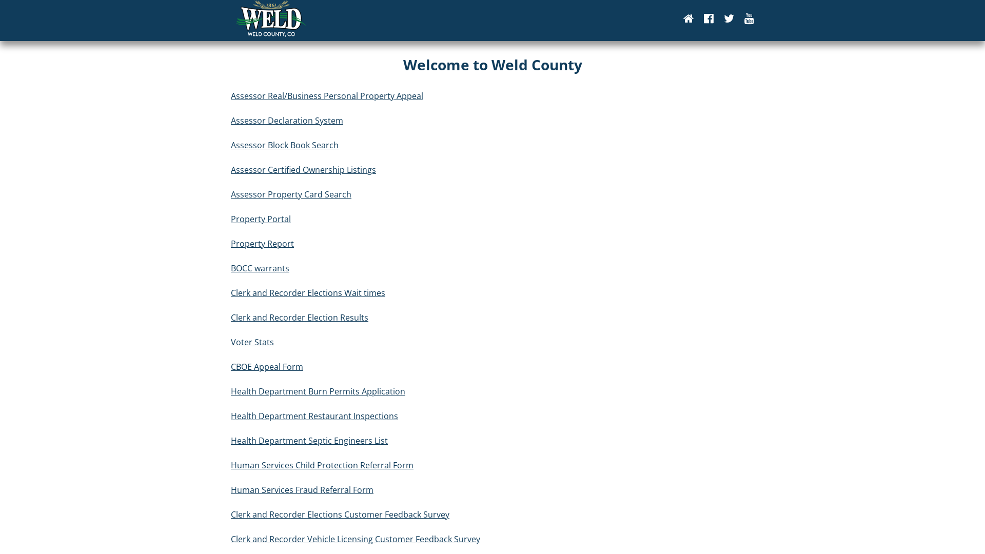 Weld County: Welcome to Weld County