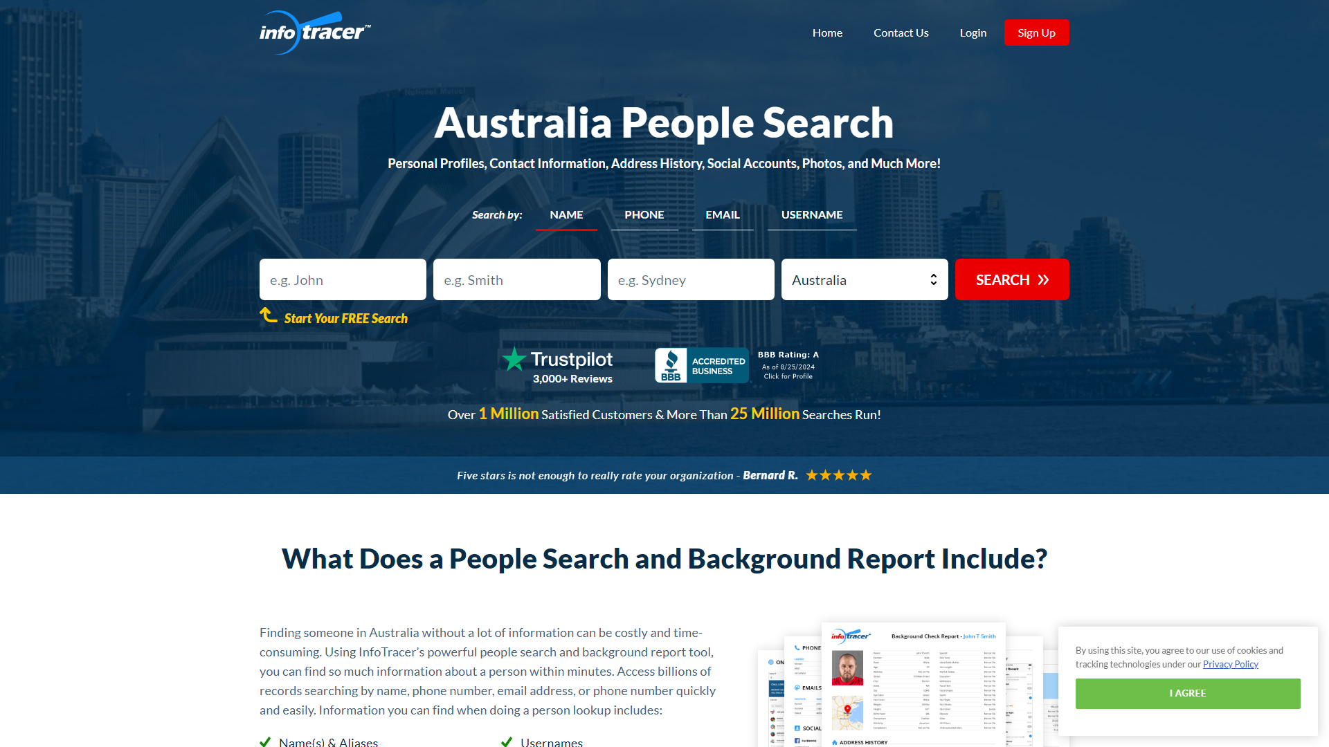 Australia People Search - Find Phone, Email and More - InfoTracer