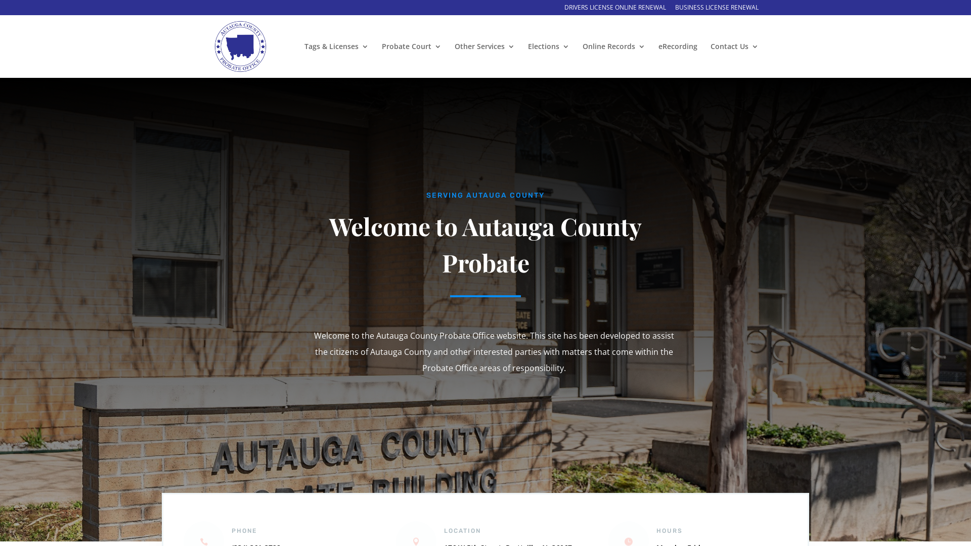 Home - Autauga County Probate