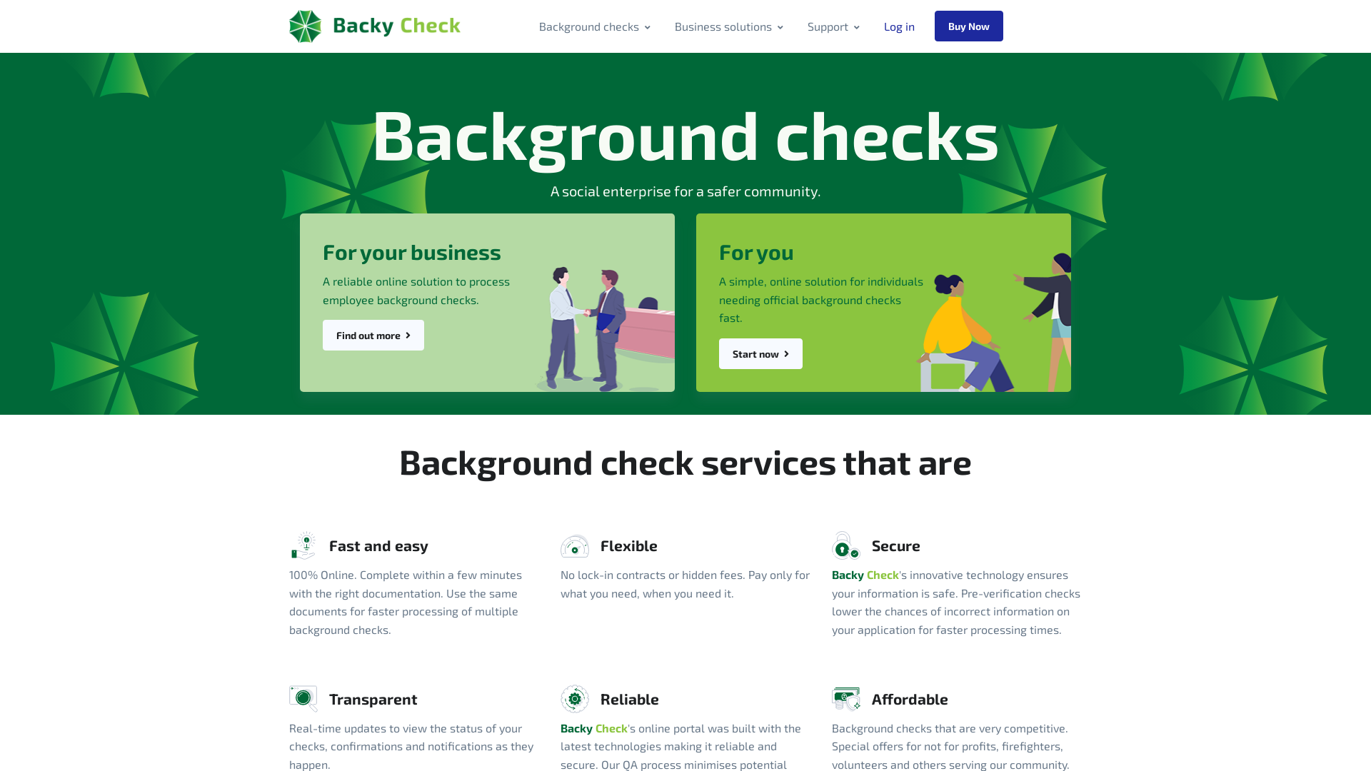 Background Check from Backy Check - Australia