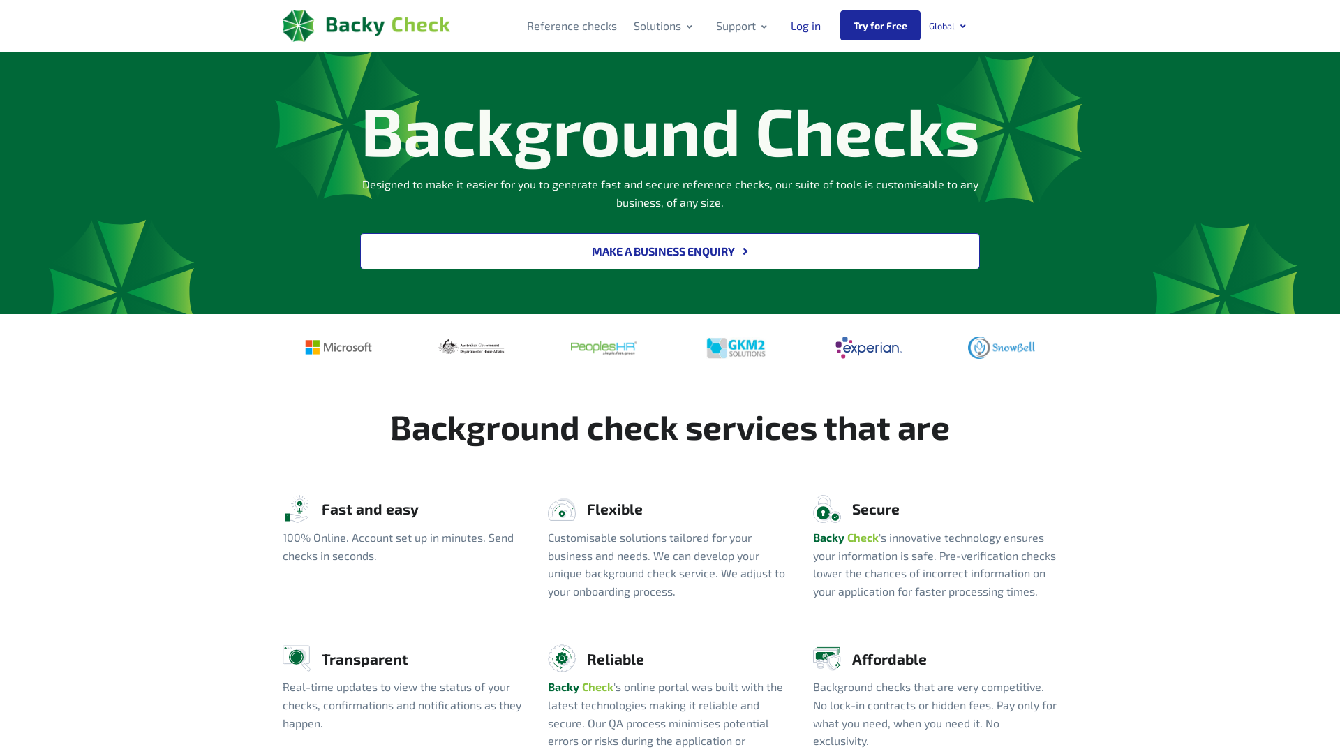 Background Check Online - Trusted Worldwide - Backy Check