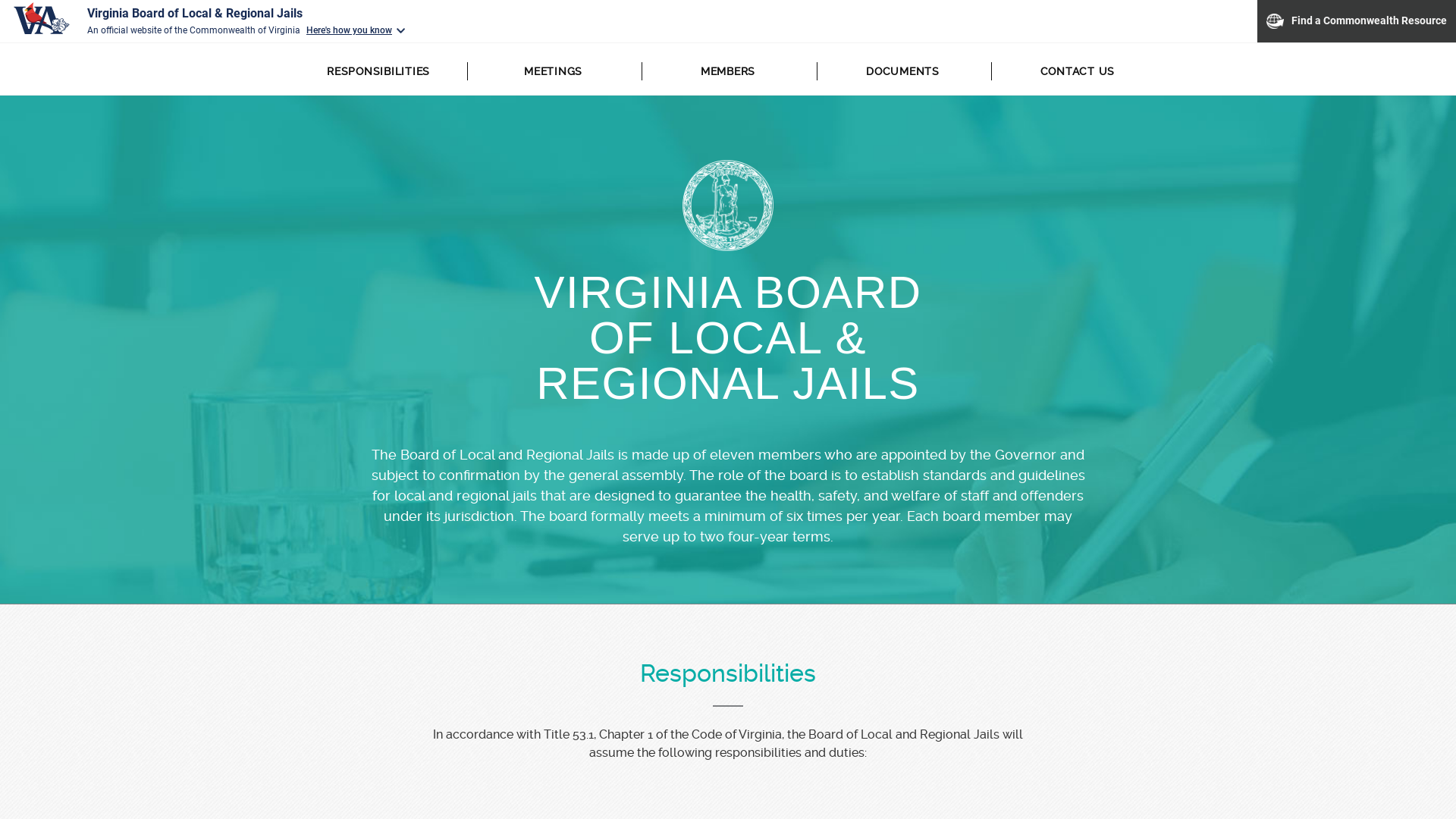 Virginia Board of Local and Regional Jails