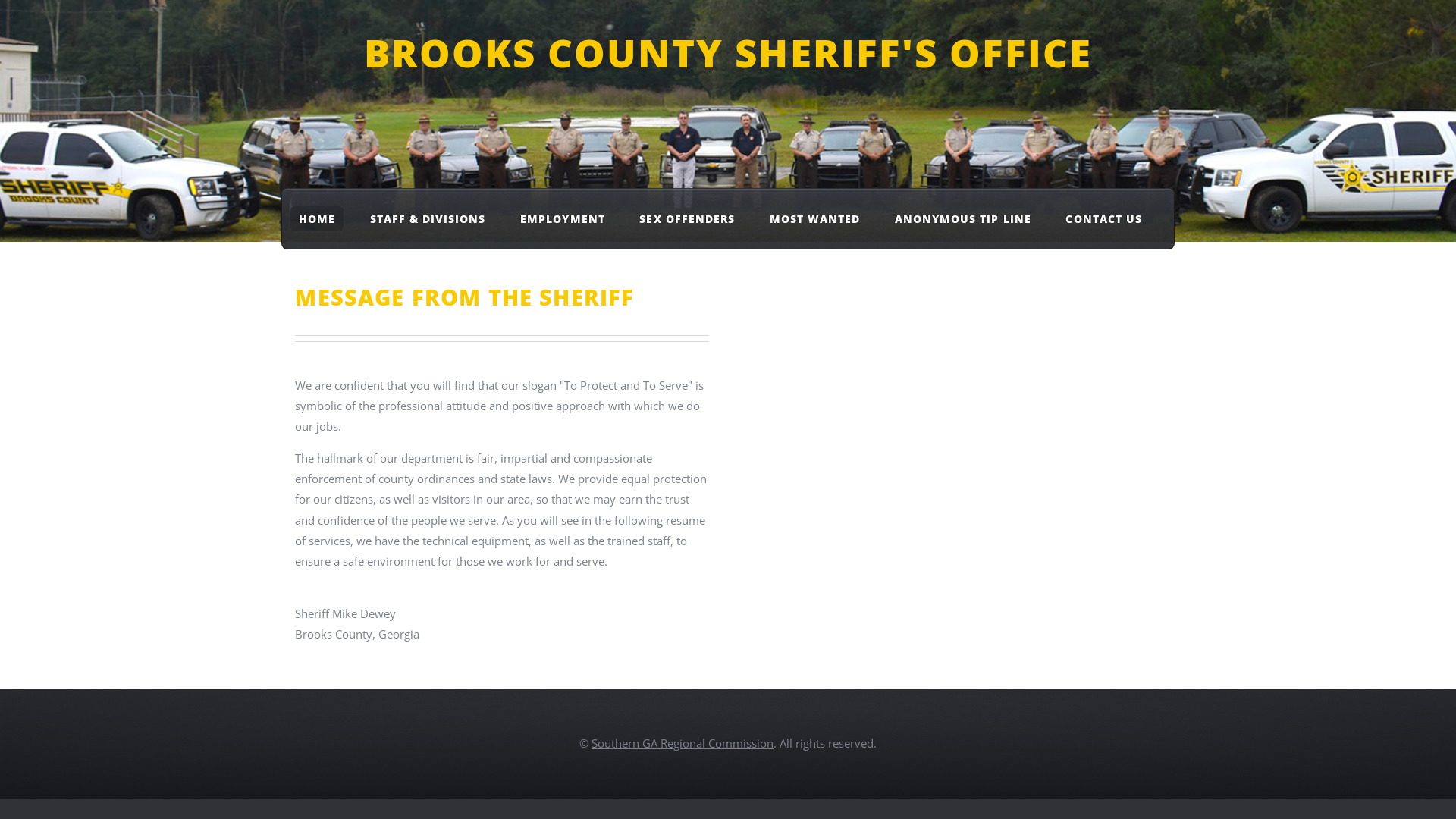 Brooks Sheriff