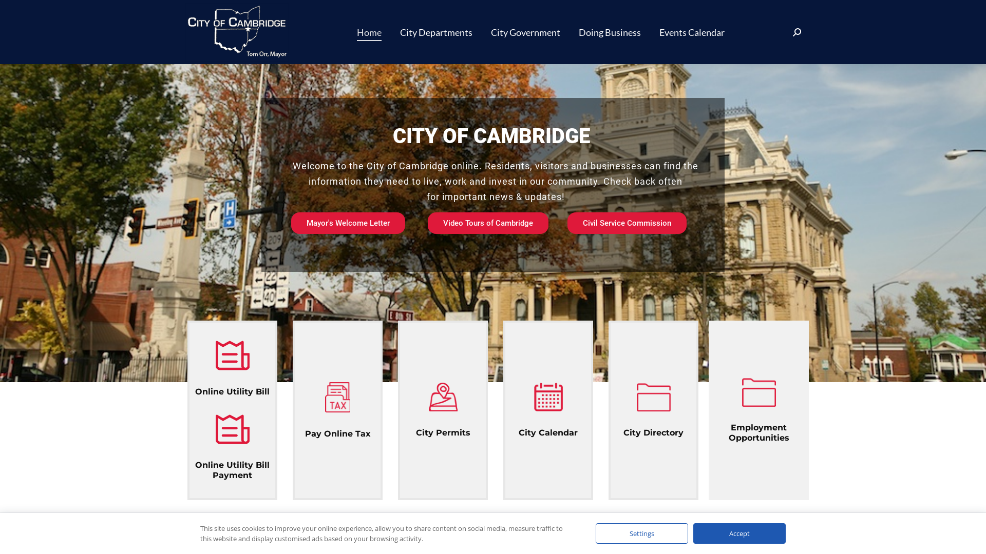 City of Cambridge, OH – City of Cambridge, Ohio