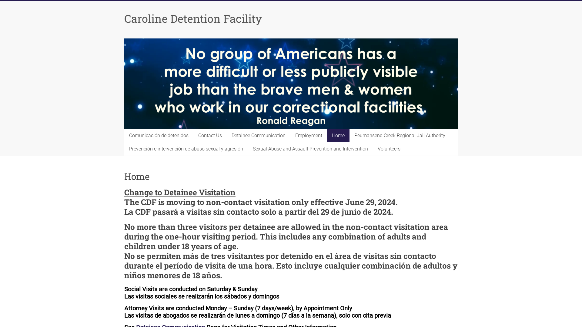 Caroline Detention Facility