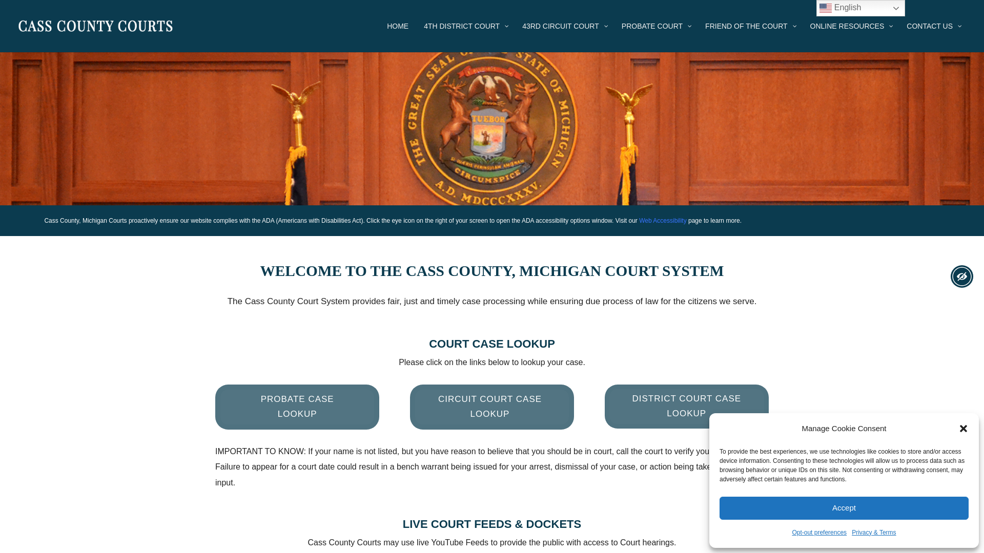 Home - Cass County Michigan Courts