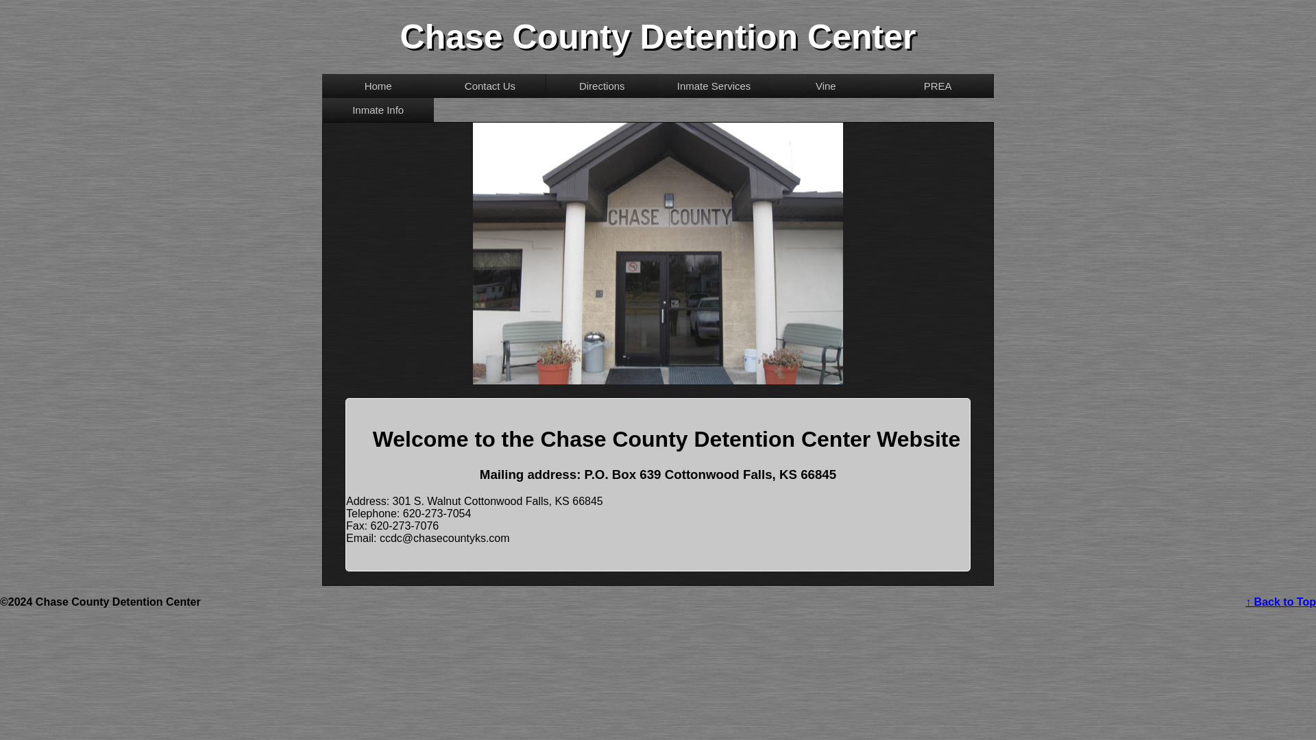 Chase County Detention Center