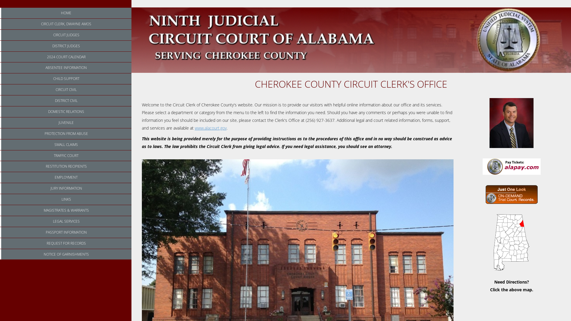 Cherokee County - Ninth Circuit Court of Alabama