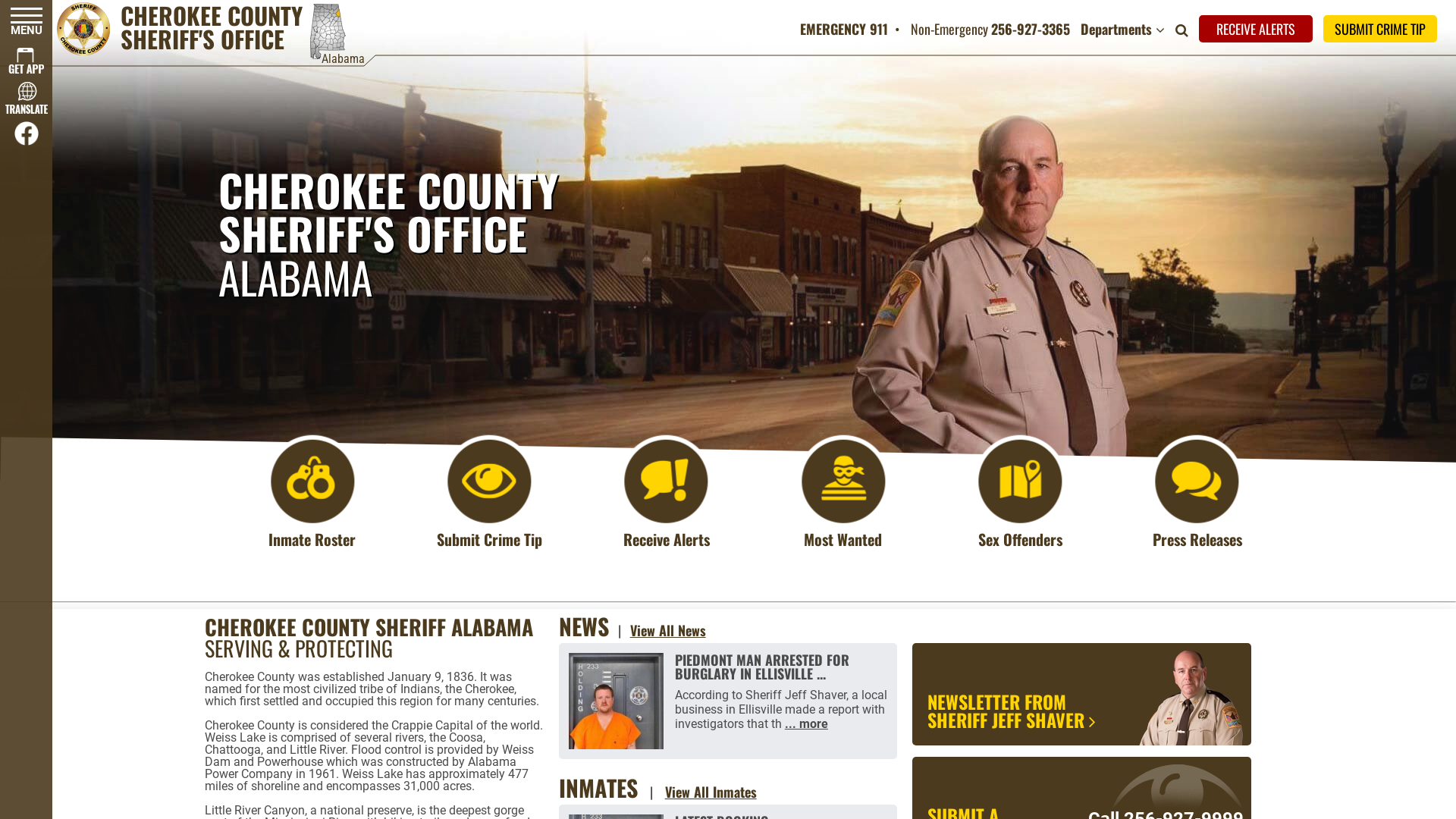 Cherokee County Sheriff AL