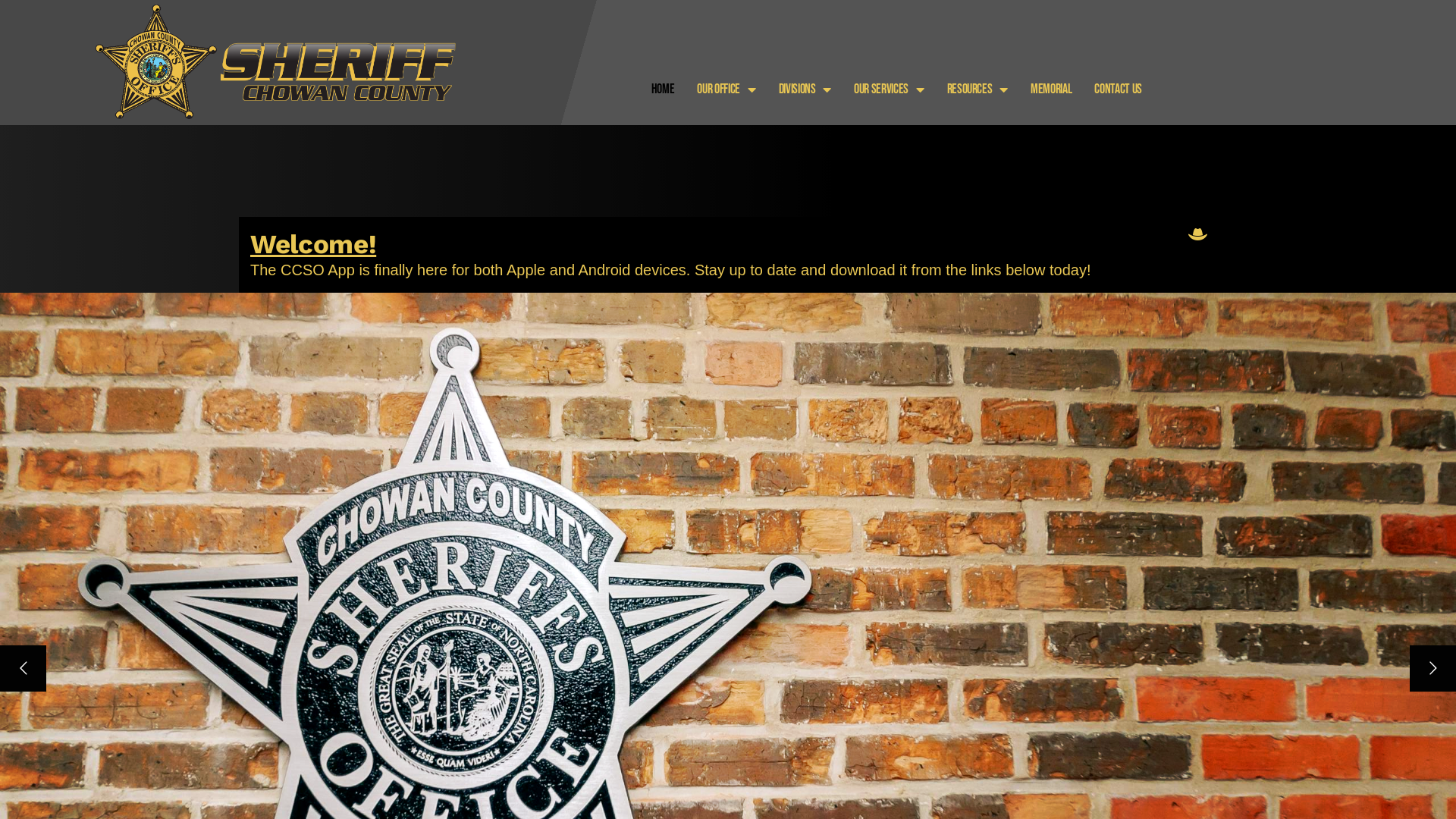 Home Page - Chowan County Sheriff