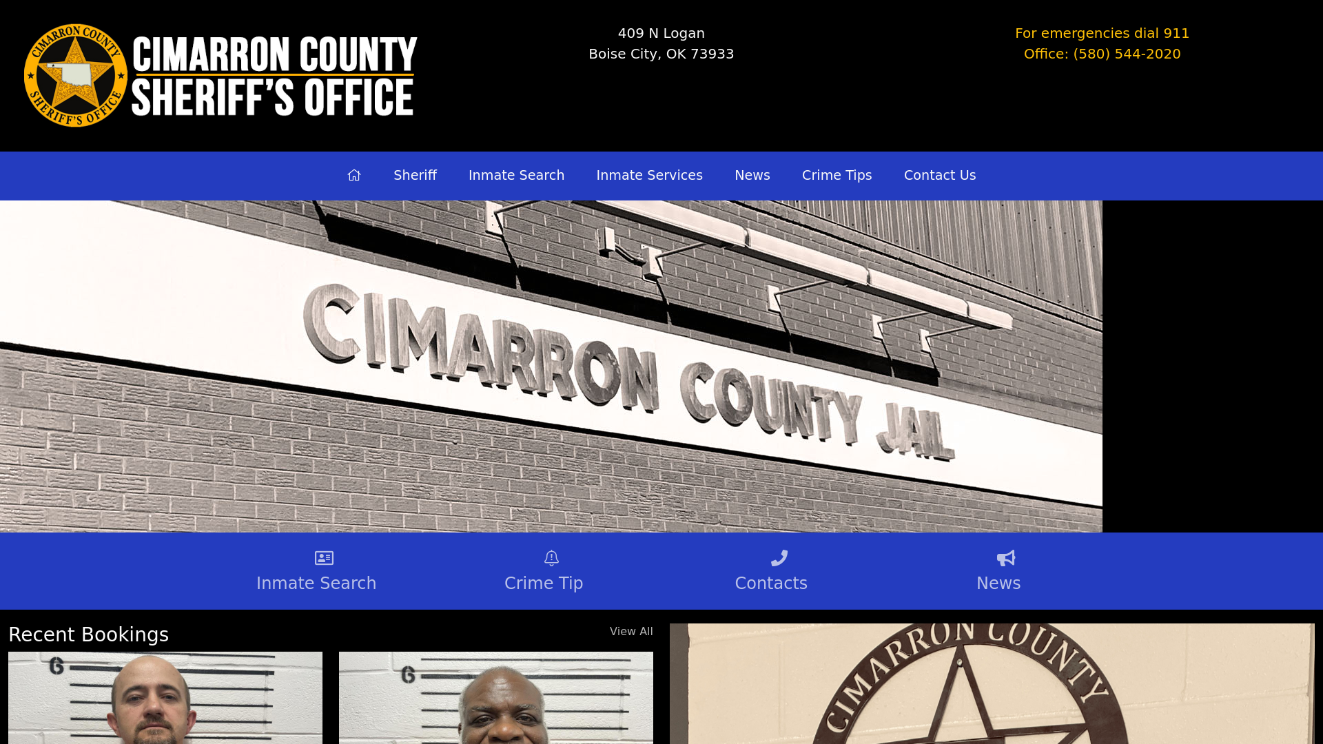 Cimarron County Sheriff