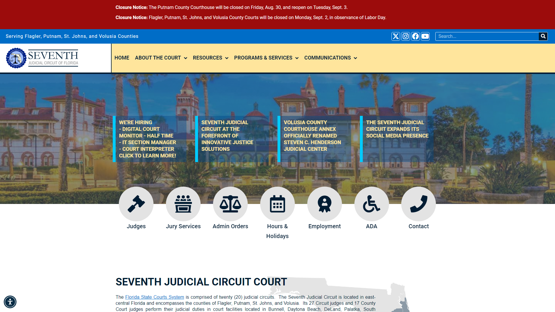 Home - Seventh Judicial Circuit Court of Florida