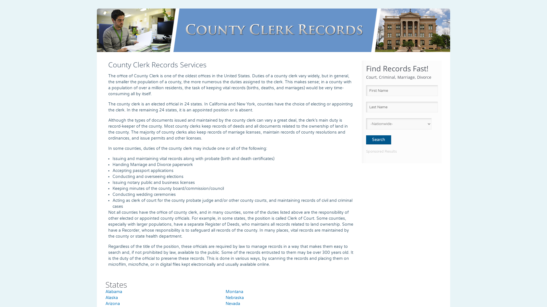 Free Public Records Search