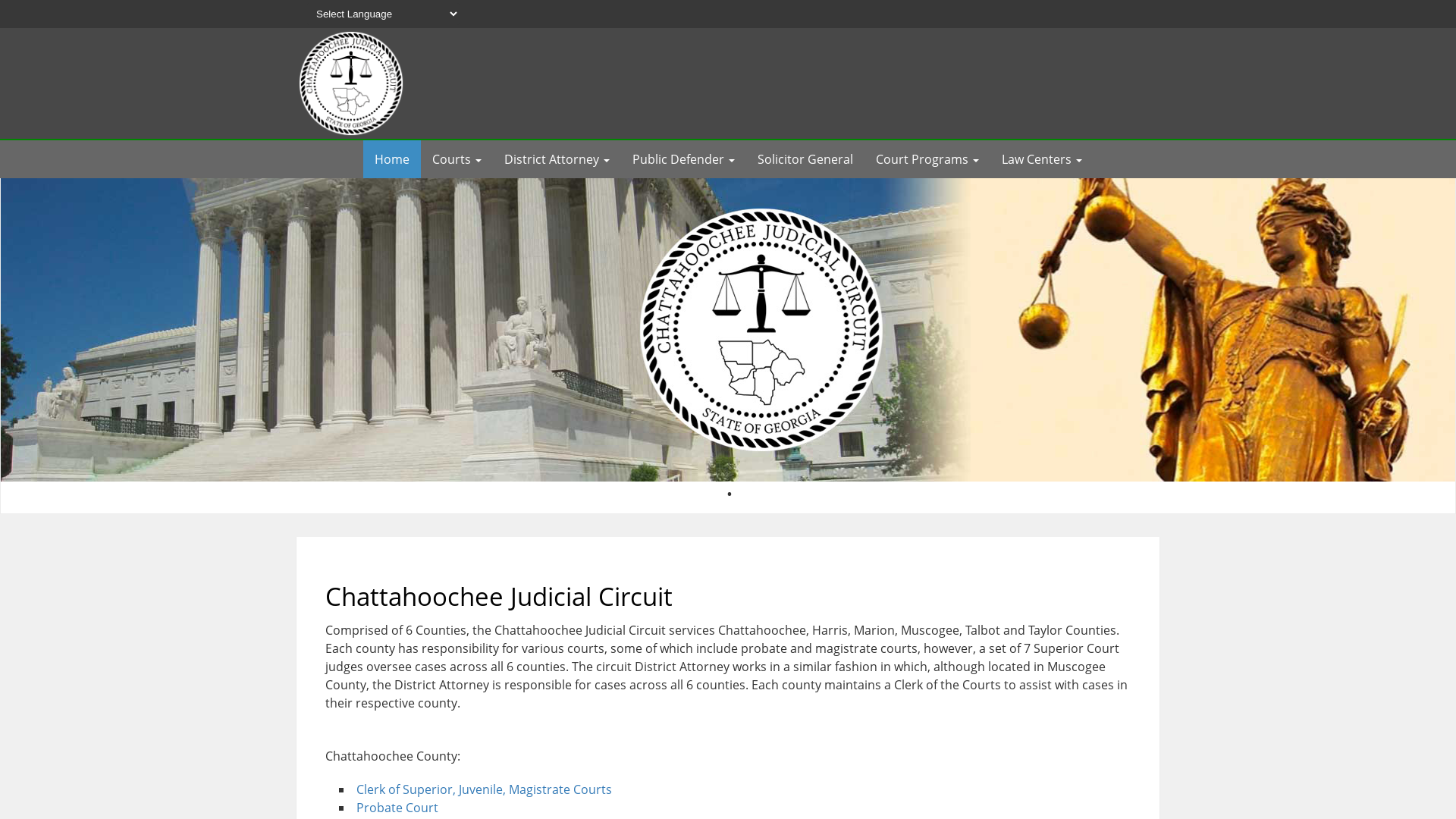 Chattahoochee Judicial Circuit > Home