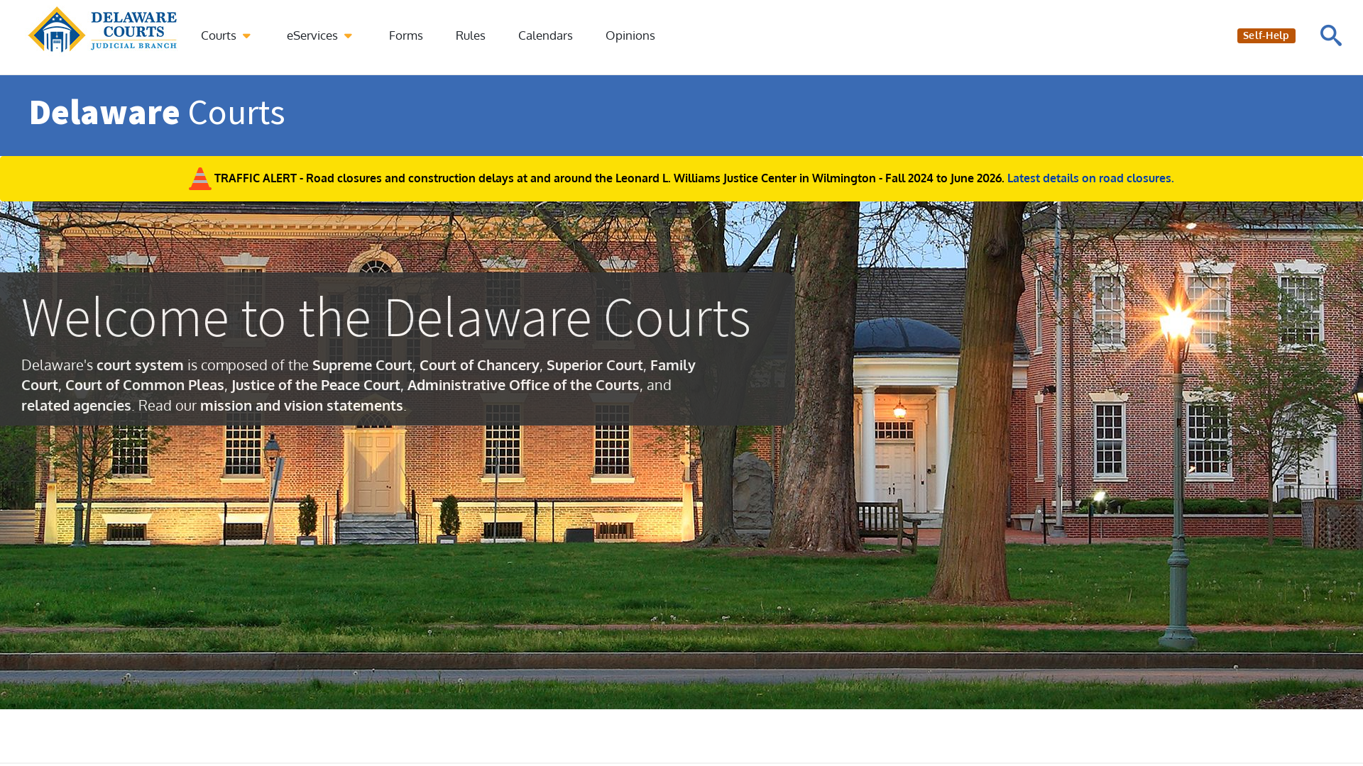 Delaware Courts - State of Delaware