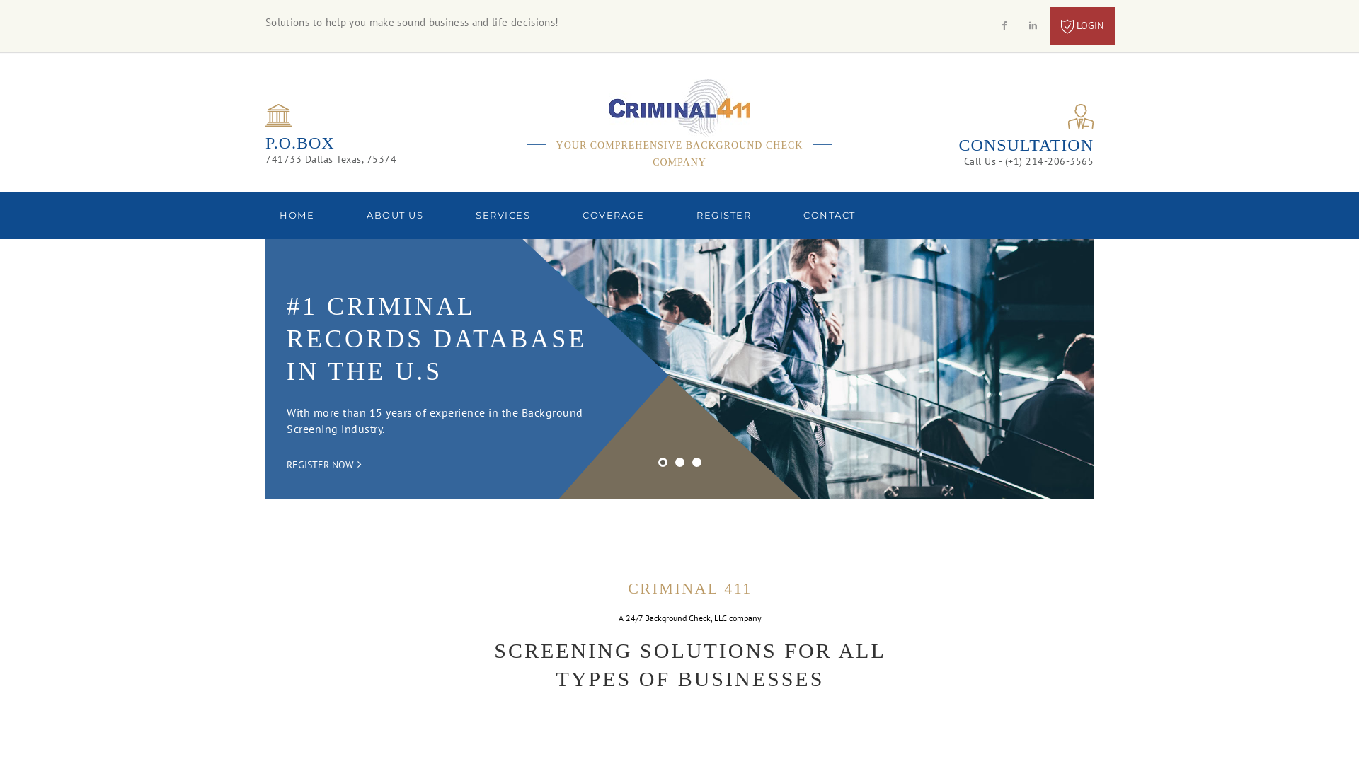 Criminal 411 - The Best Background Screening Company in the United States