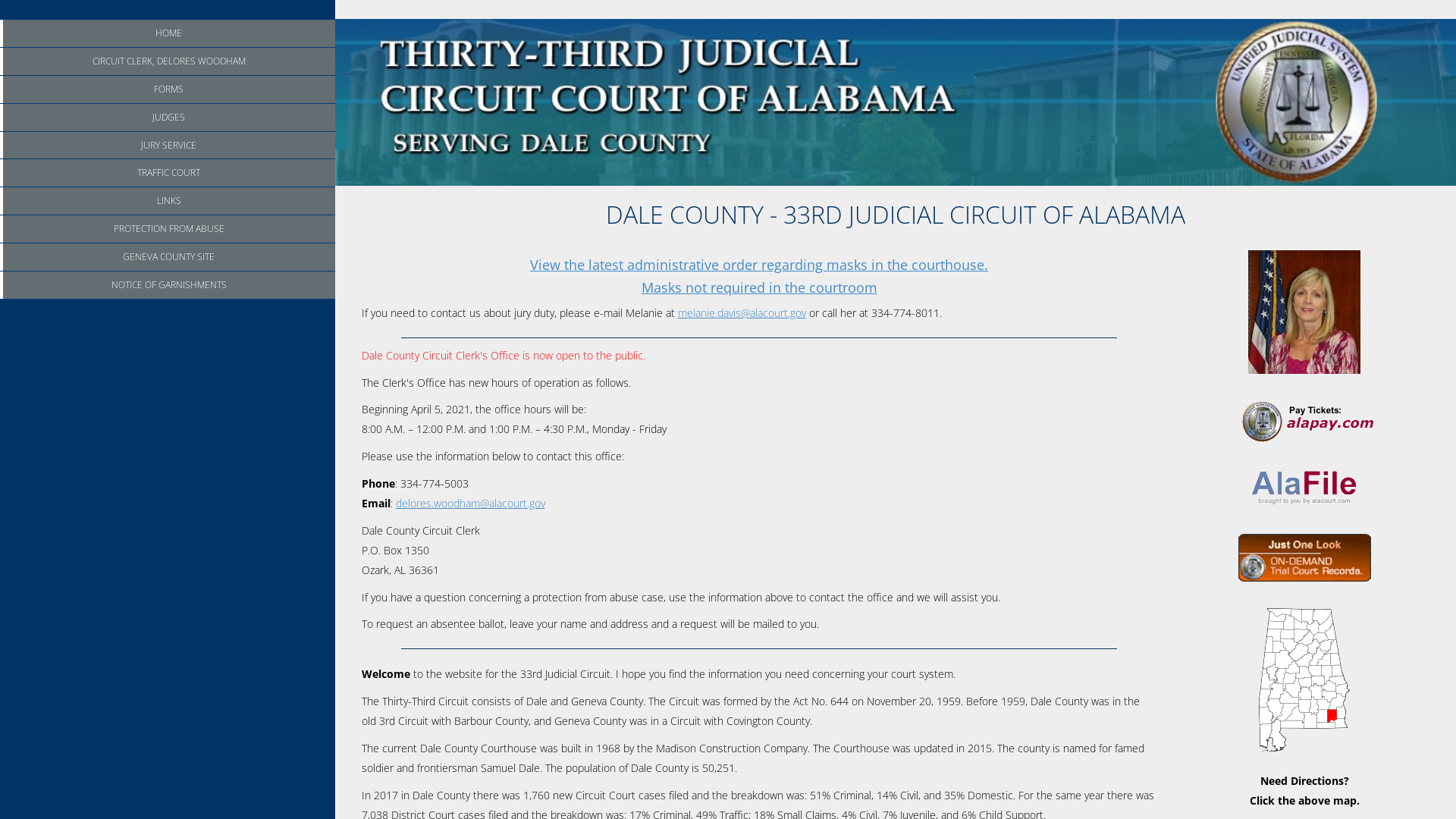 Dale County - Thirty-Third Circuit Court of Alabama