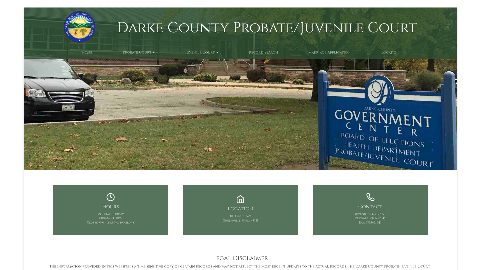 Darke County Juvenile/Probate Court