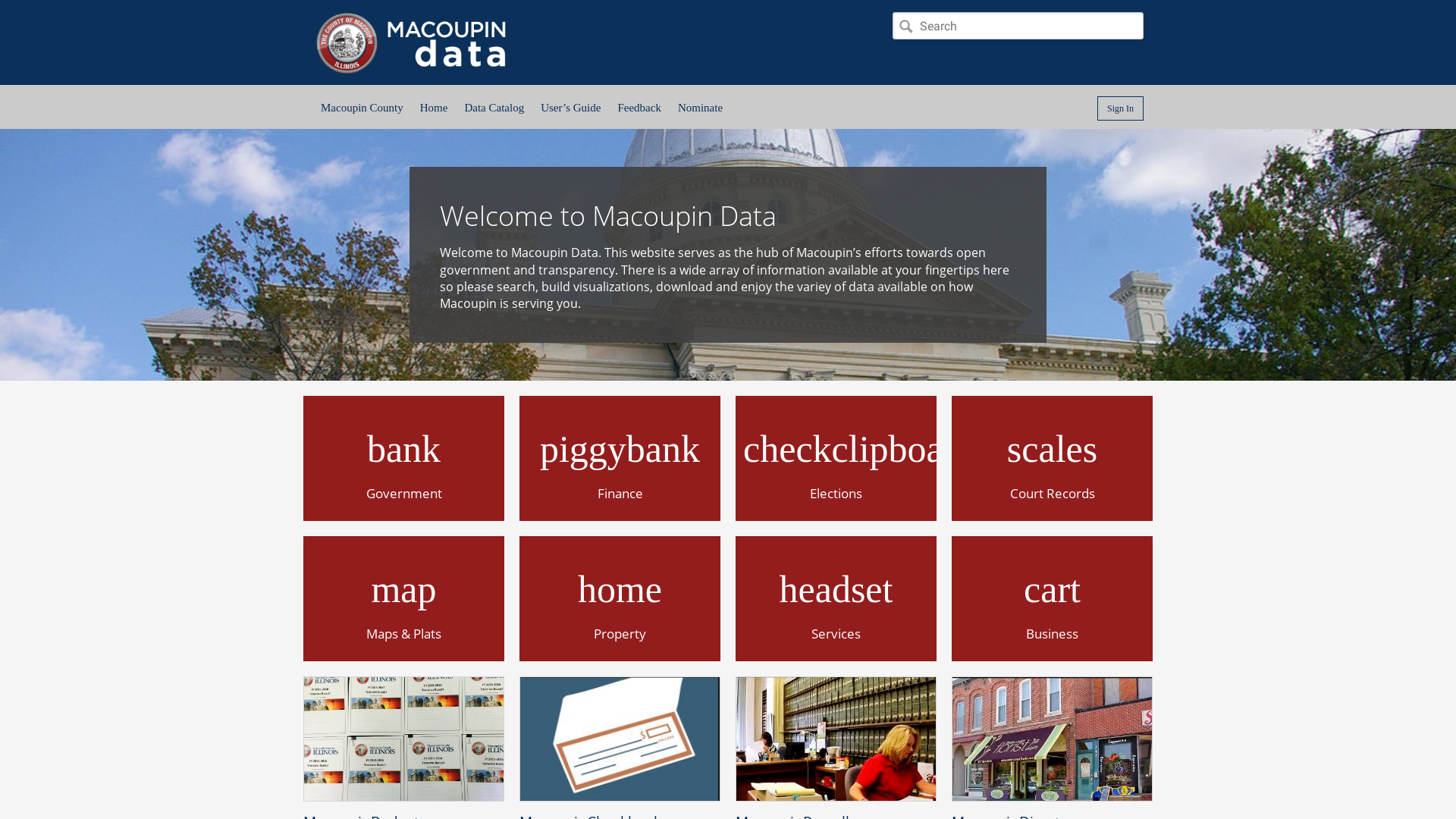 Macoupin Open Data Portal | Open Data | Macoupin County