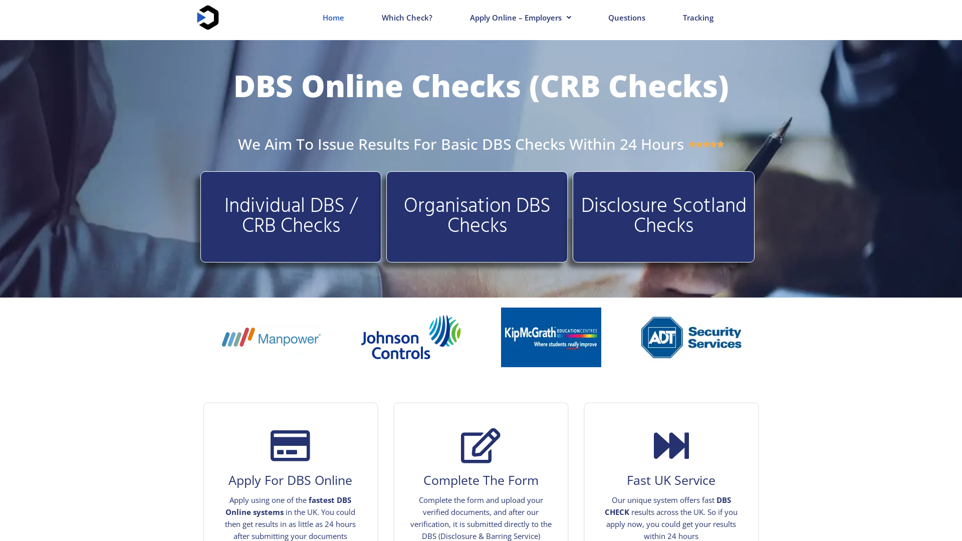 DBS Online Check - Basic, Standard, Enhanced - CRB Check Online