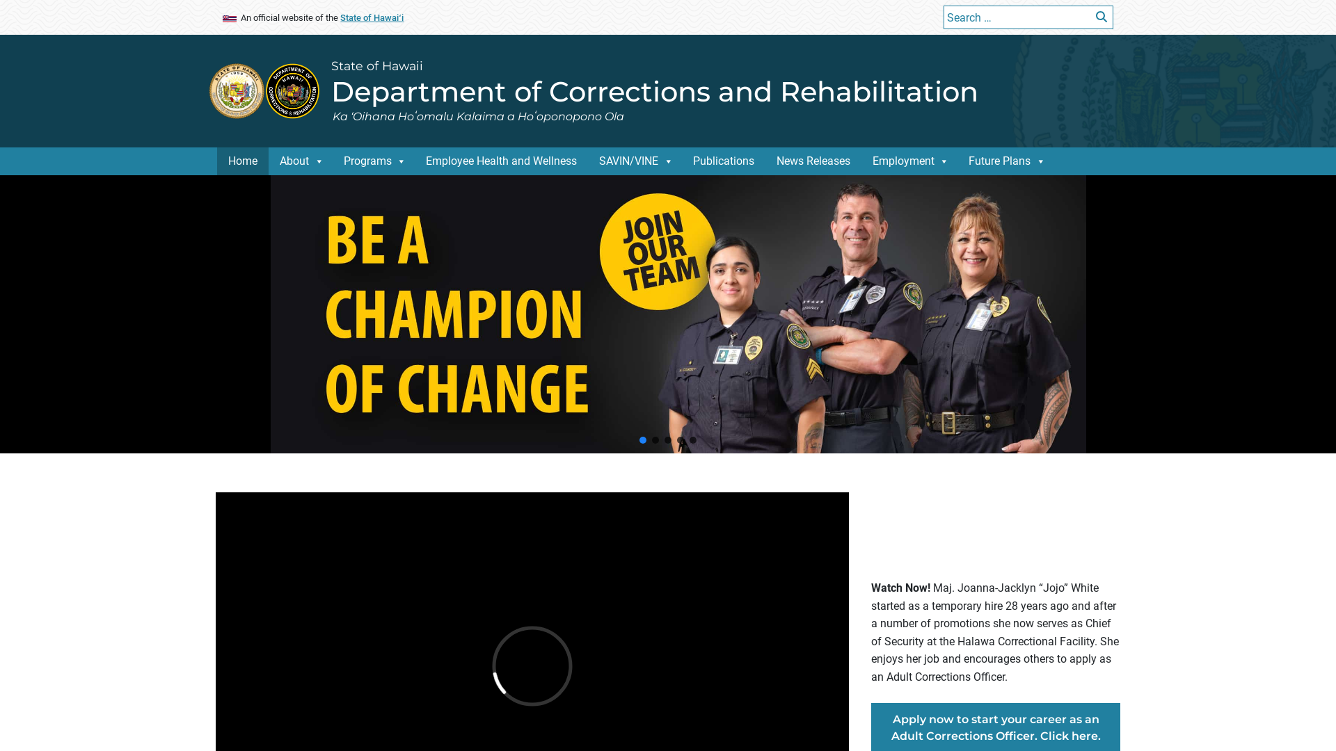 Department of Corrections and Rehabilitation