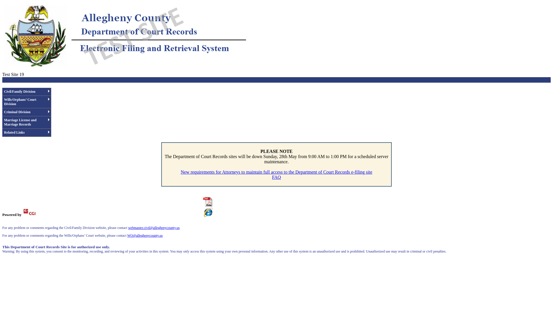 Allegheny County Department of Court Records