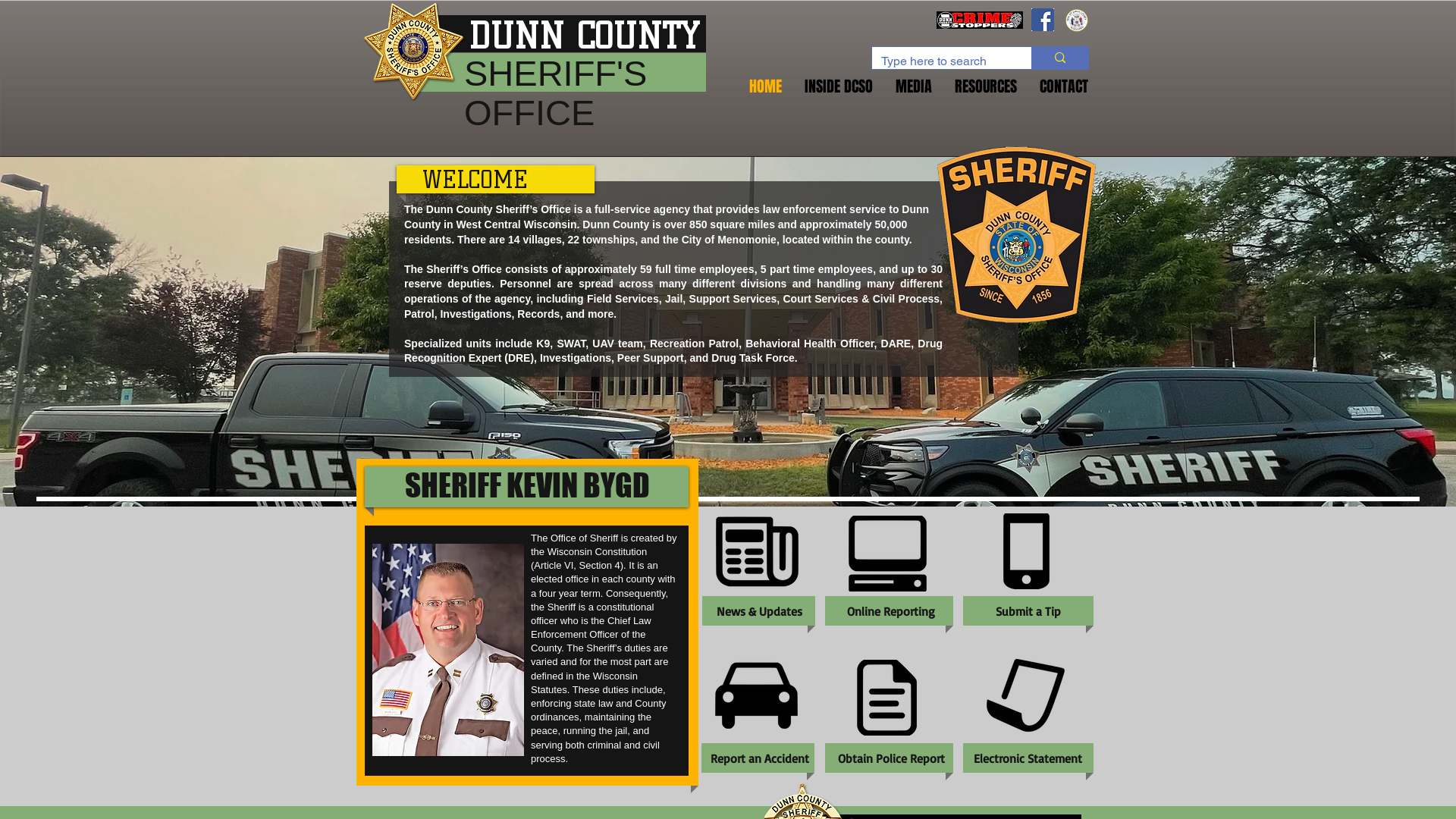 HOME | Dunn County Sheriff