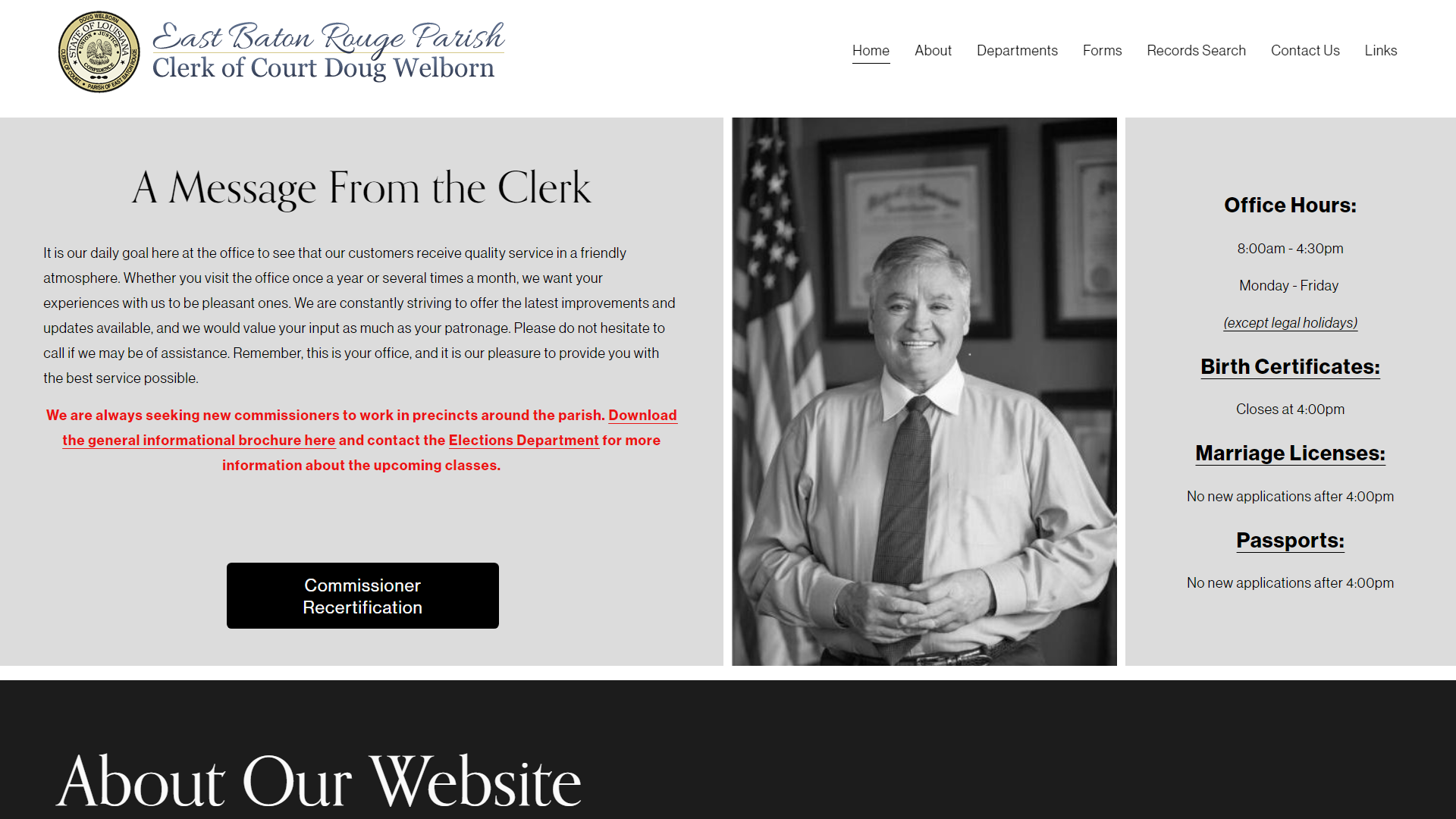 EBR Clerk of Court