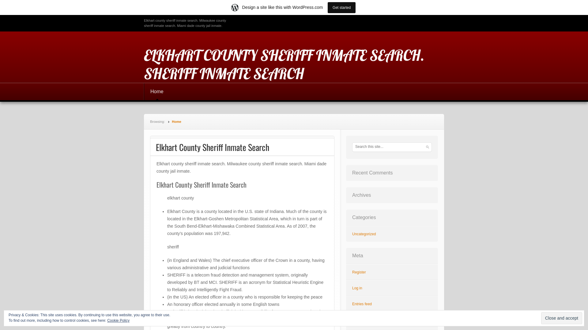 ELKHART COUNTY SHERIFF INMATE SEARCH. SHERIFF INMATE SEARCH | Elkhart county sheriff inmate search. Milwaukee county sheriff inmate search. Miami dade county jail inmate.