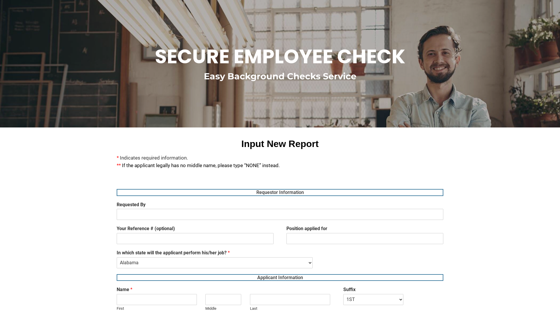 Secure Employee Check – Easy Background Checks Service