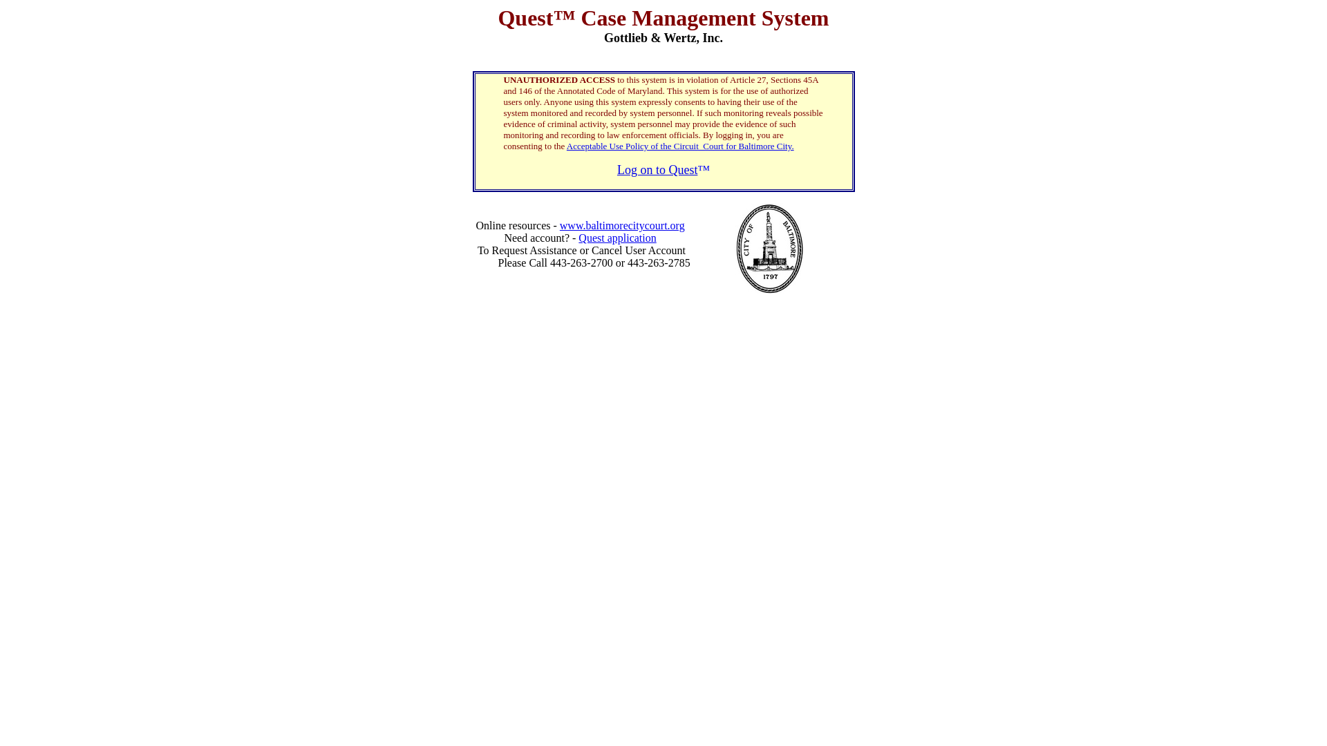 Quest Case Management System