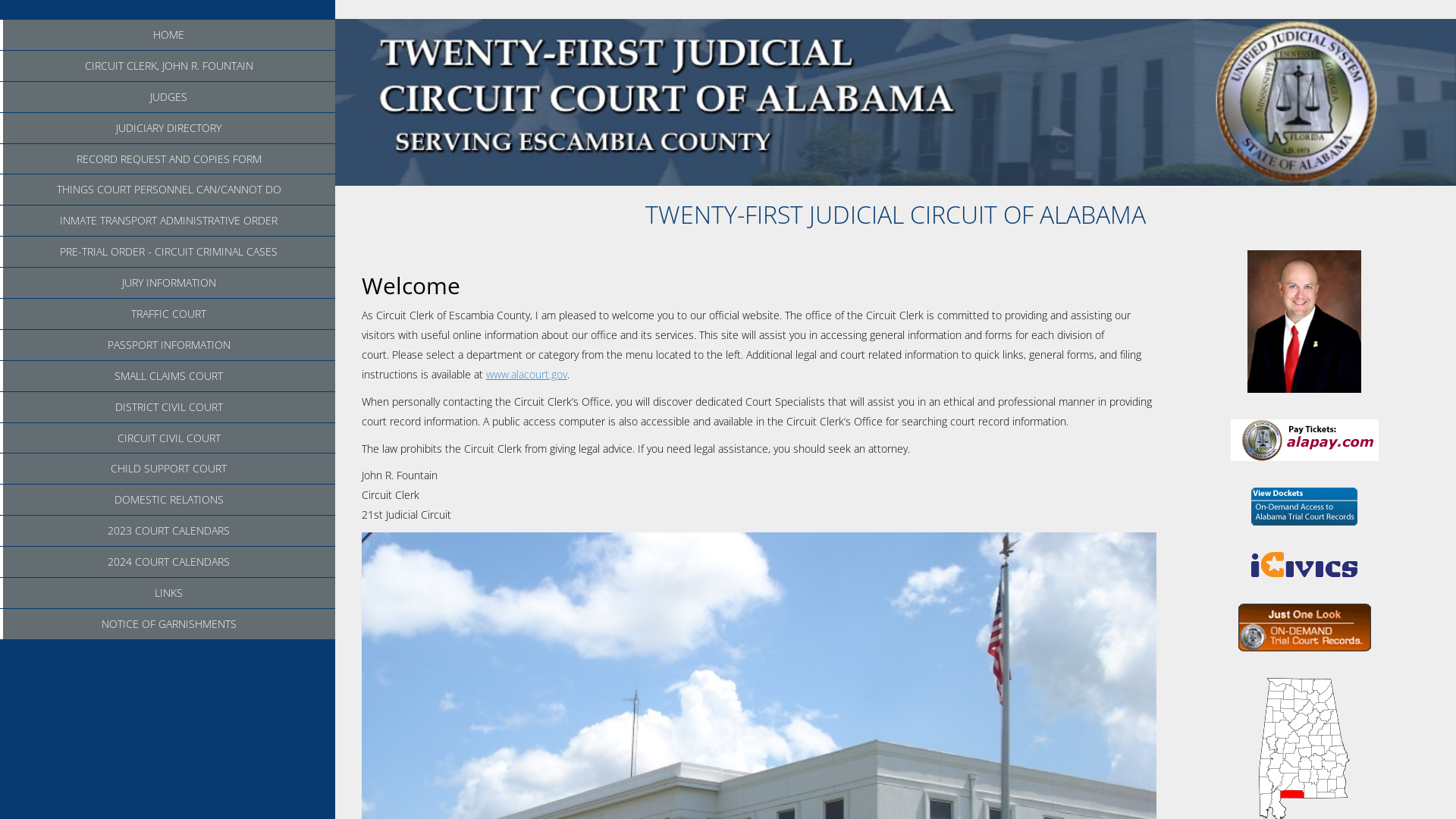 Escambia County - Twenty-First Circuit Court of Alabama