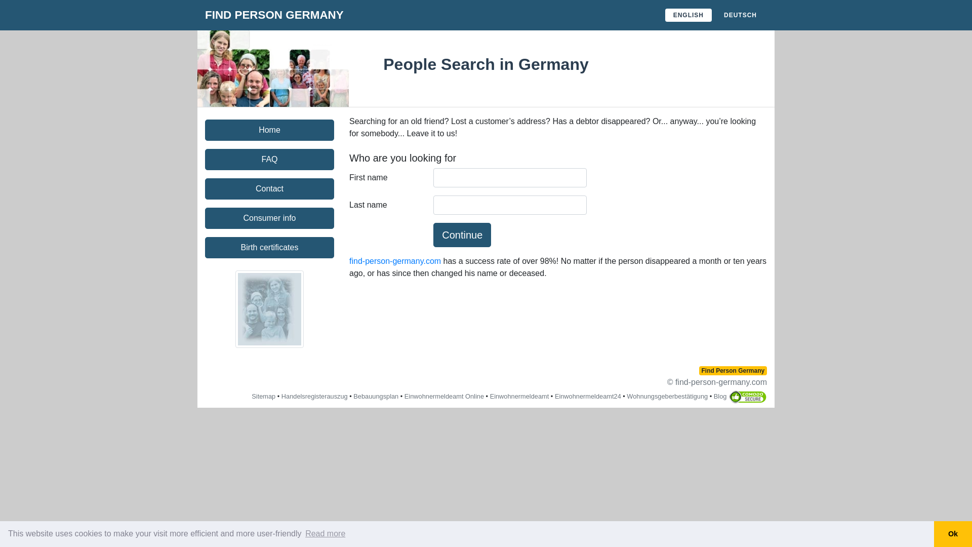 Find Person Germany - People Finder in Germany