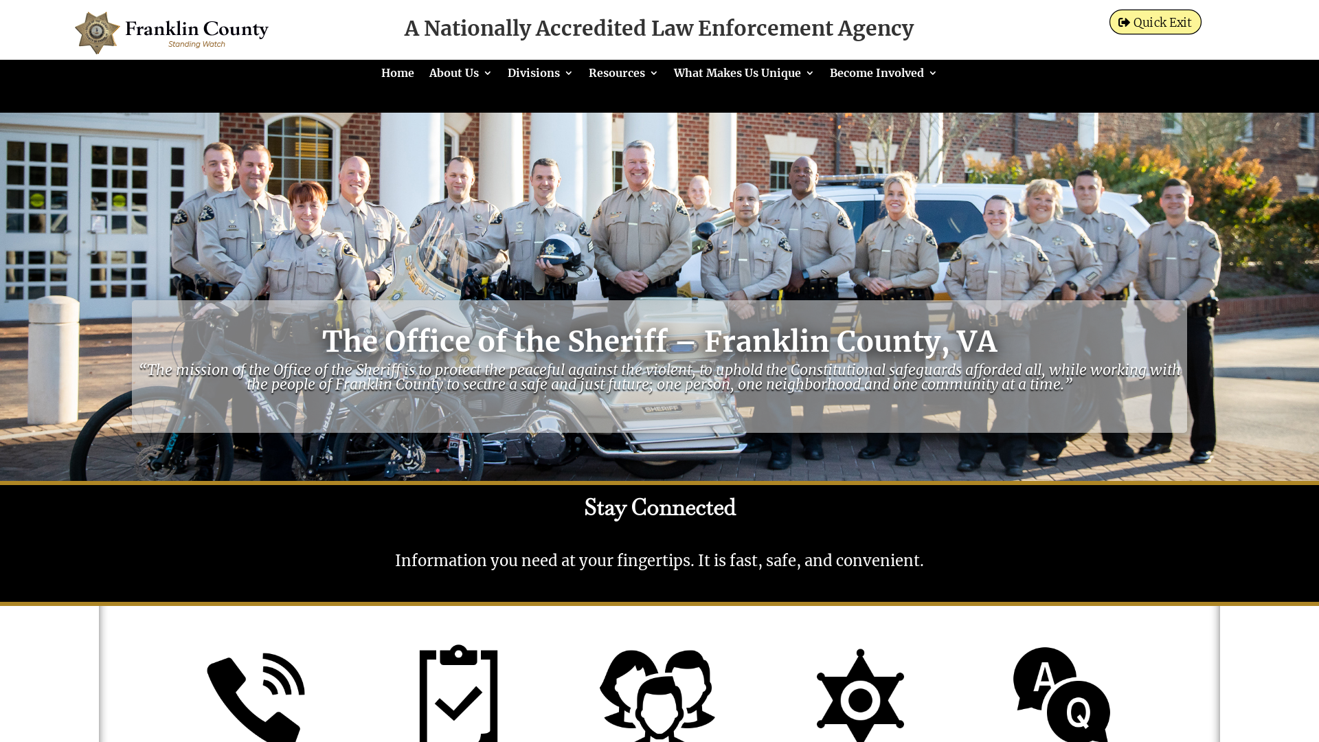 Office of The Sheriff of Franklin County | A Nationally Accredited Law Enforcement Agency