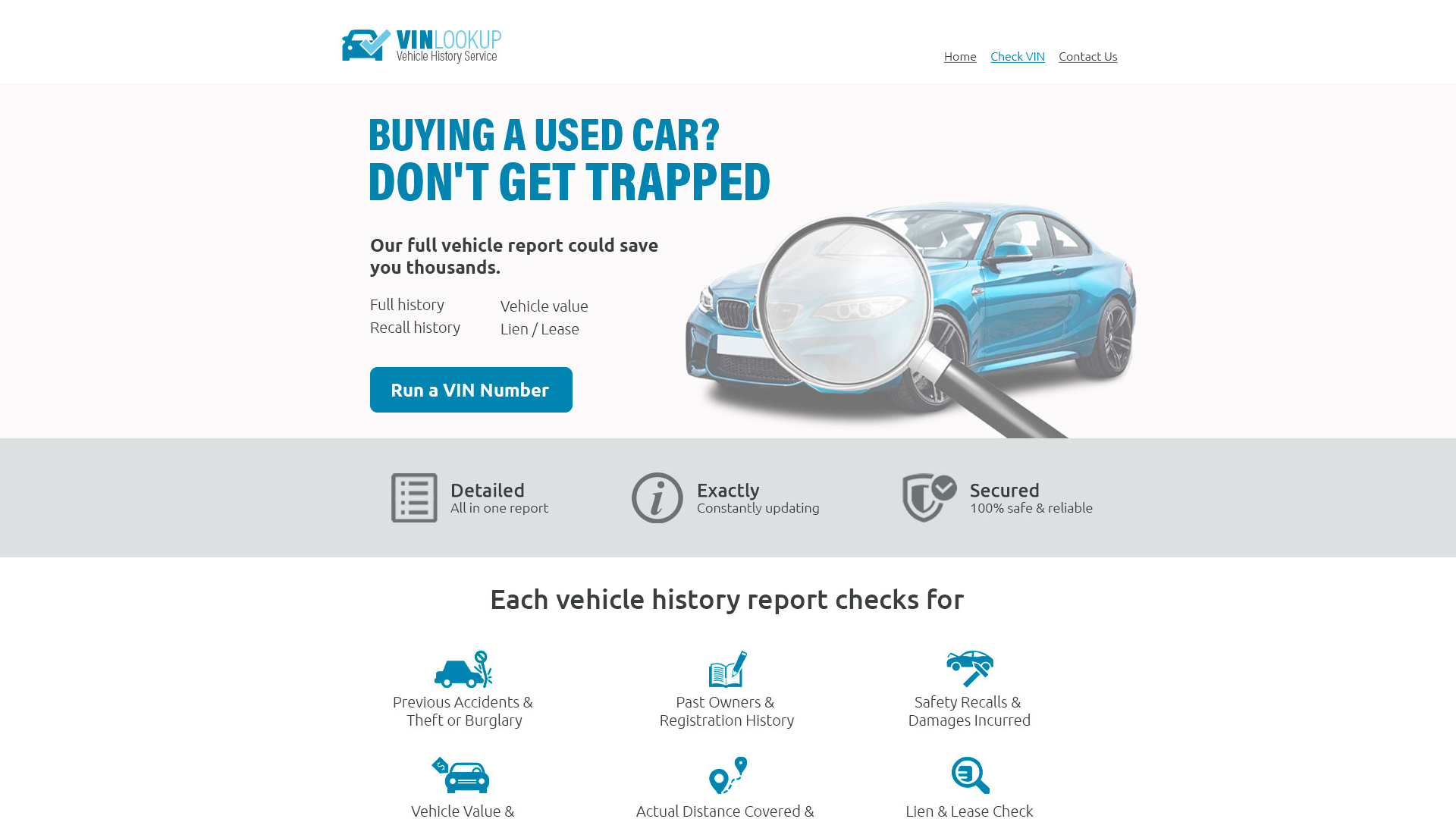 Free Auto Title History Search  Sep 2024