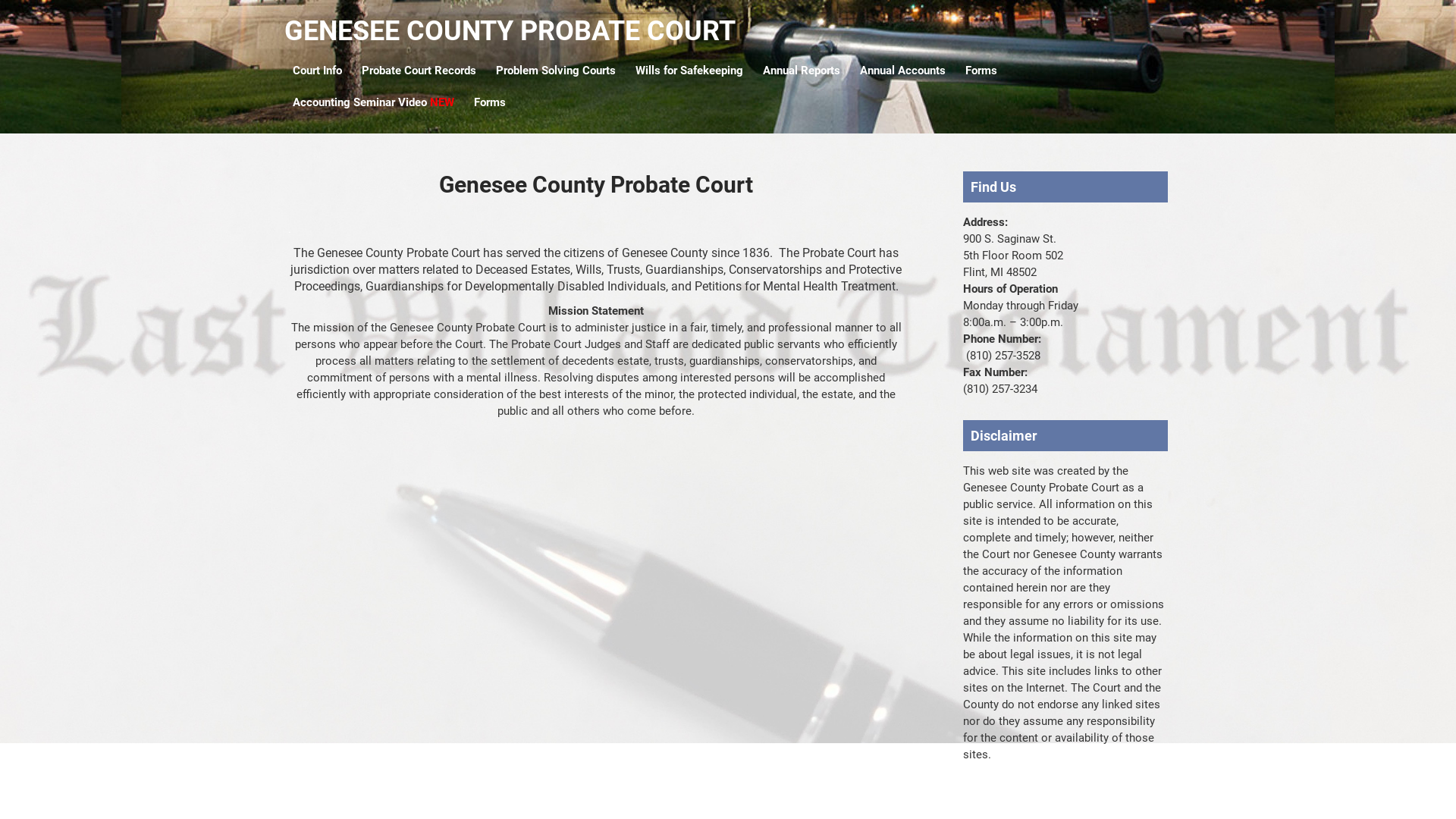 Genesee County Probate Court