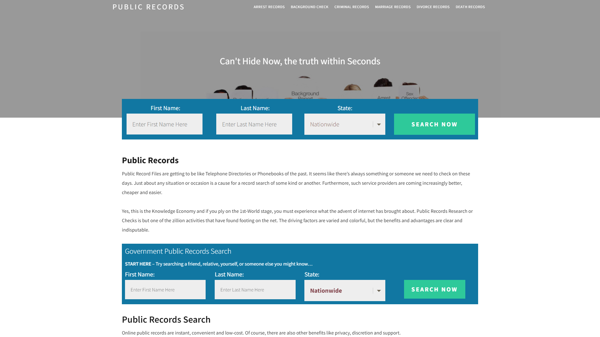 Public Records | Get Instant Reports On People