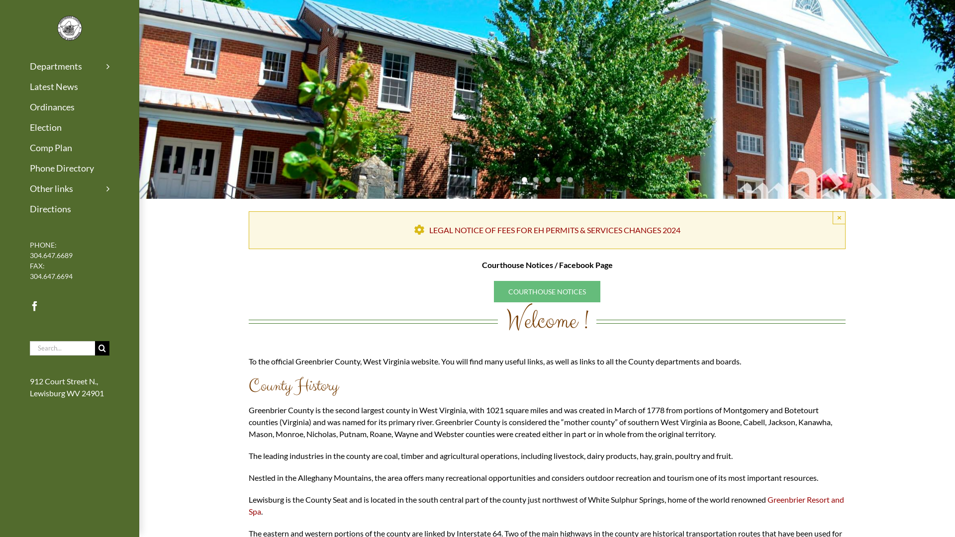 Home - Greenbrier County Official Website