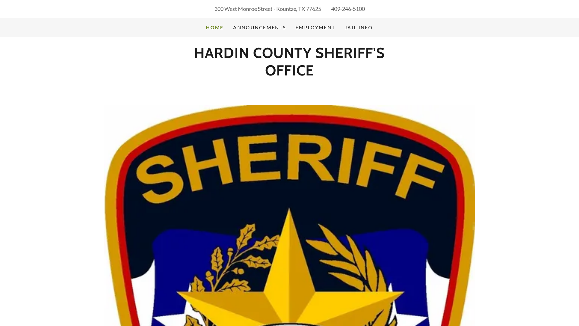 Hardin County Sheriff