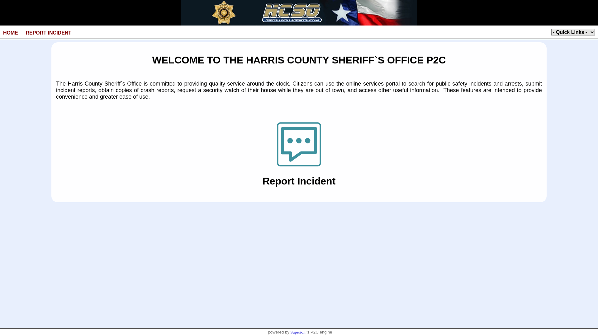 Harris County Sheriffs Office P2C