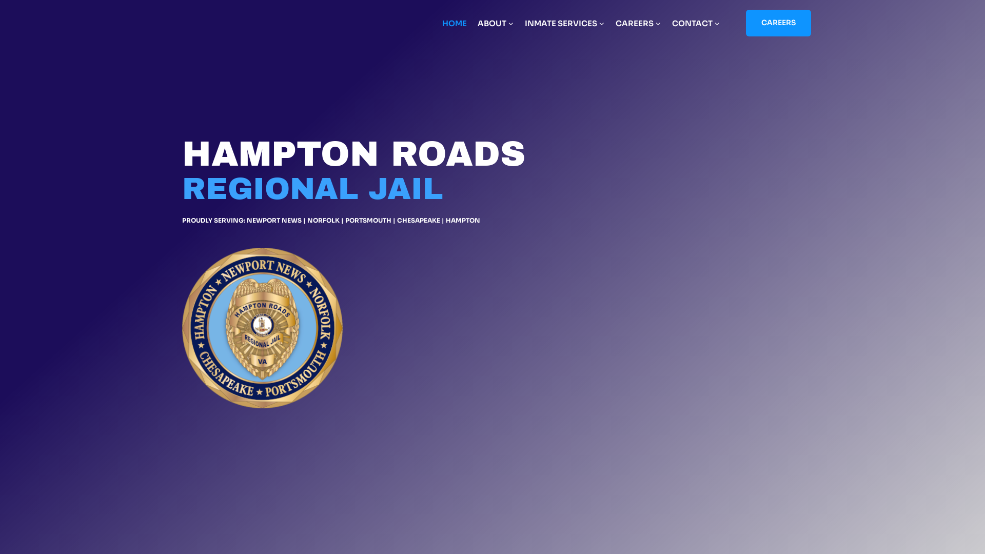 Hampton Roads Regional Jail – Proudly Serving Chesapeake, Norfolk, Portsmouth, Hampton, and Newport News