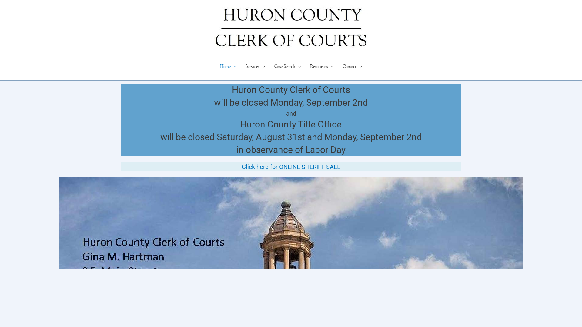 Huron County Clerk of Courts