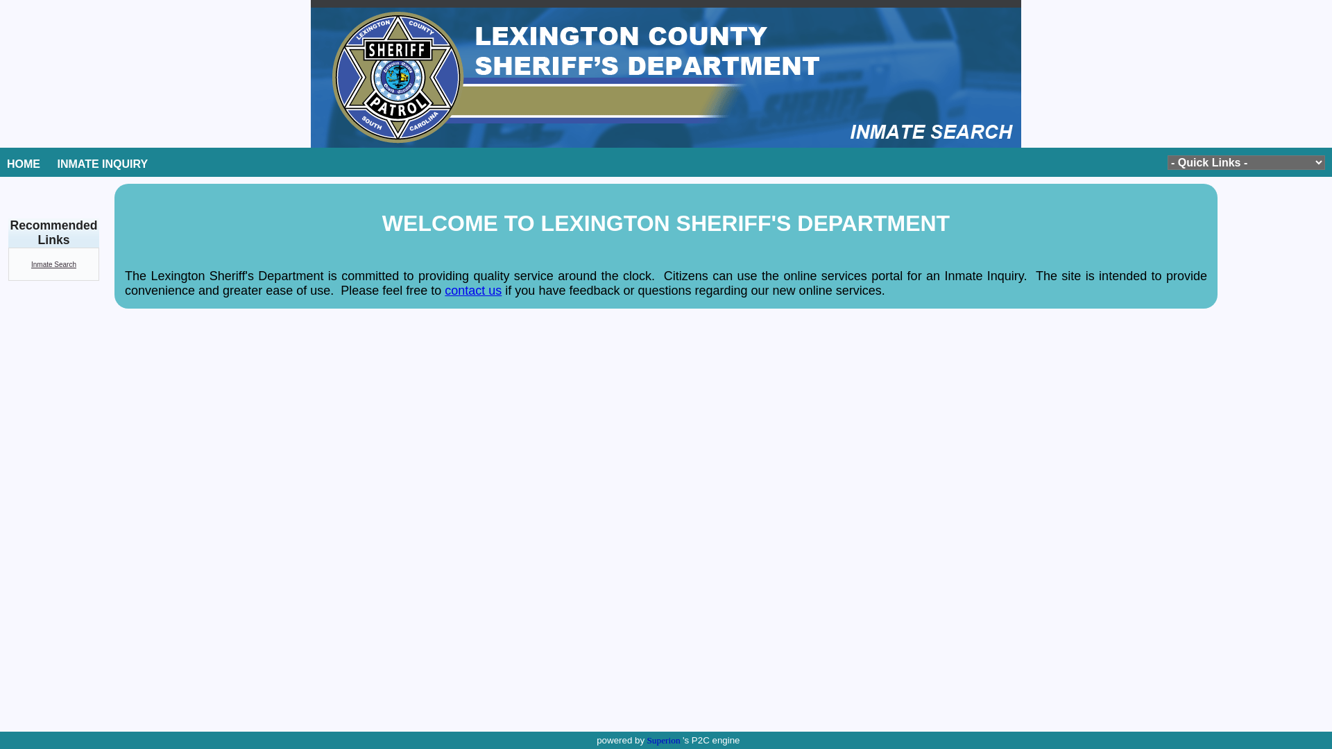 Lexington County Sheriff Office P2C