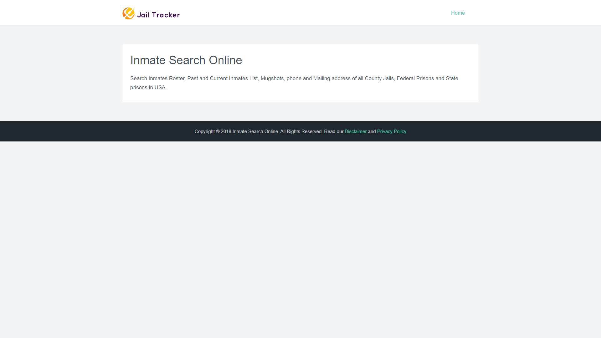 Inmate Search Online