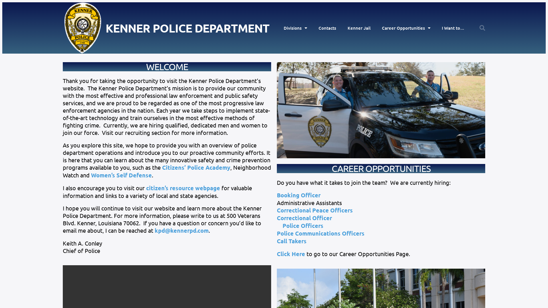 Kenner Police Department - Kenner Police Department