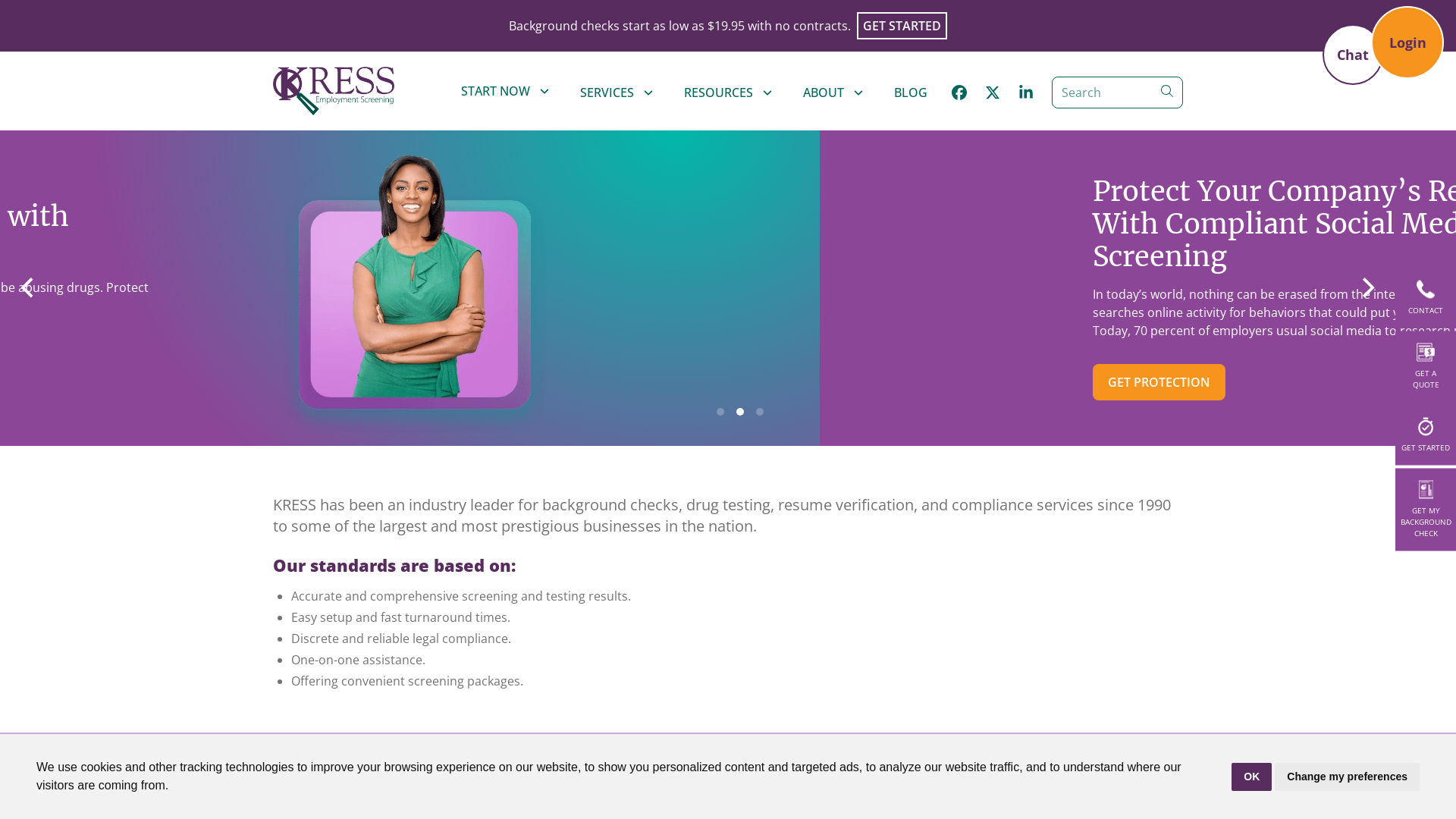 KRESS - Employee Background Screening Services for Companies