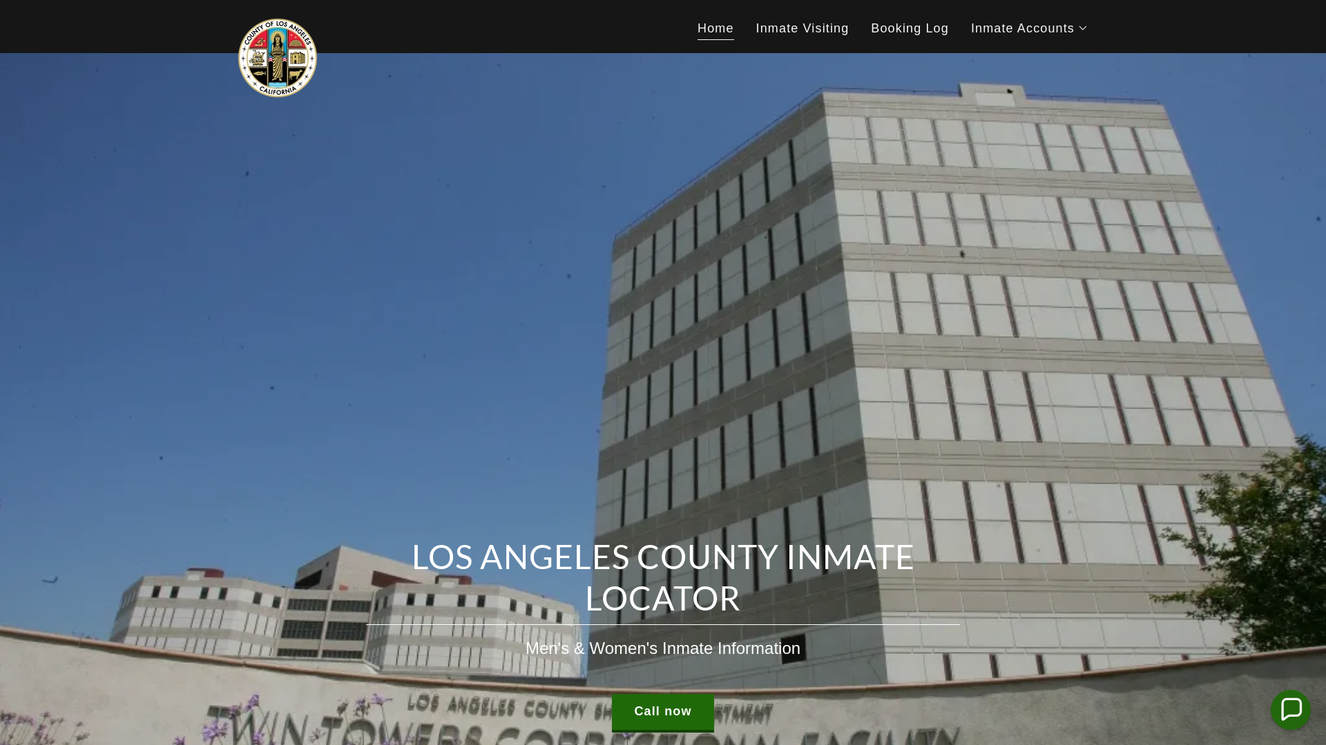 LOS ANGELES COUNTY JAIL INMATE INFORMATION