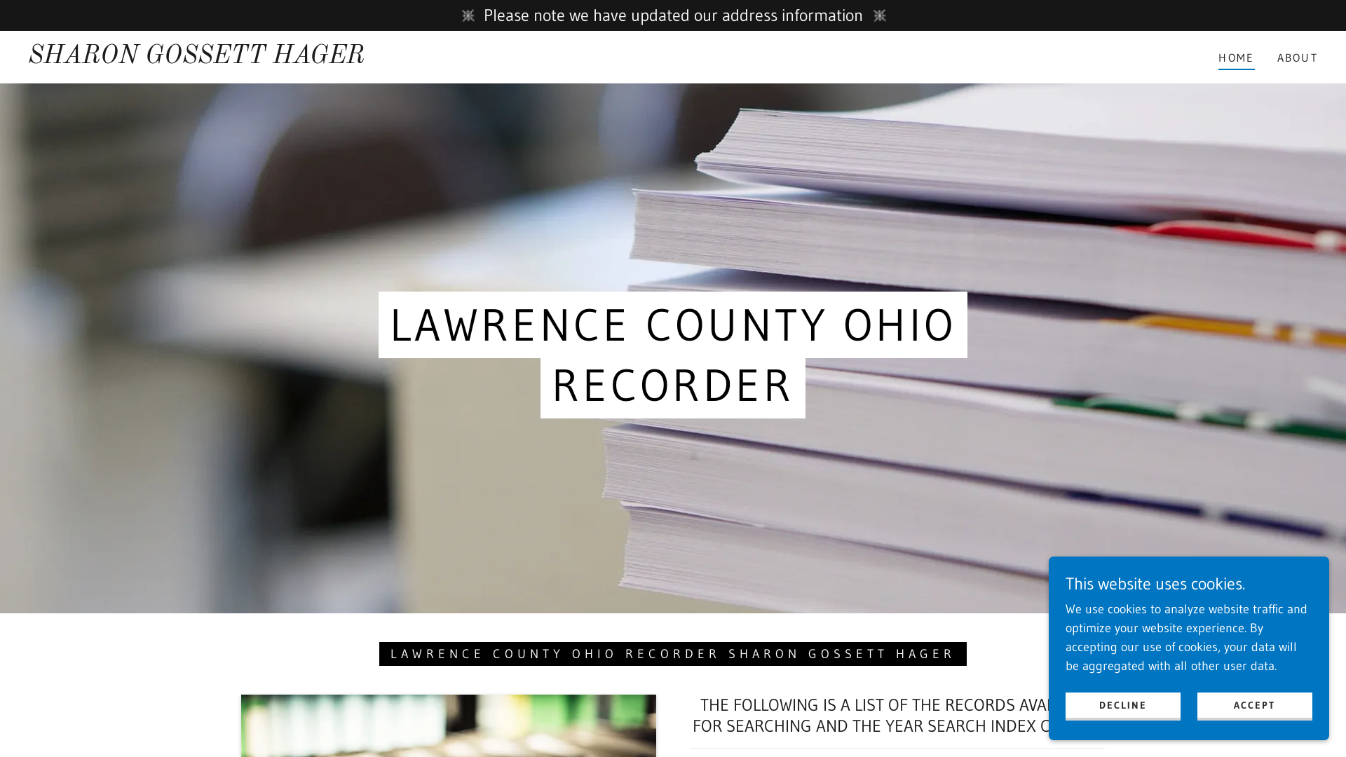 Lawrence County Recorder