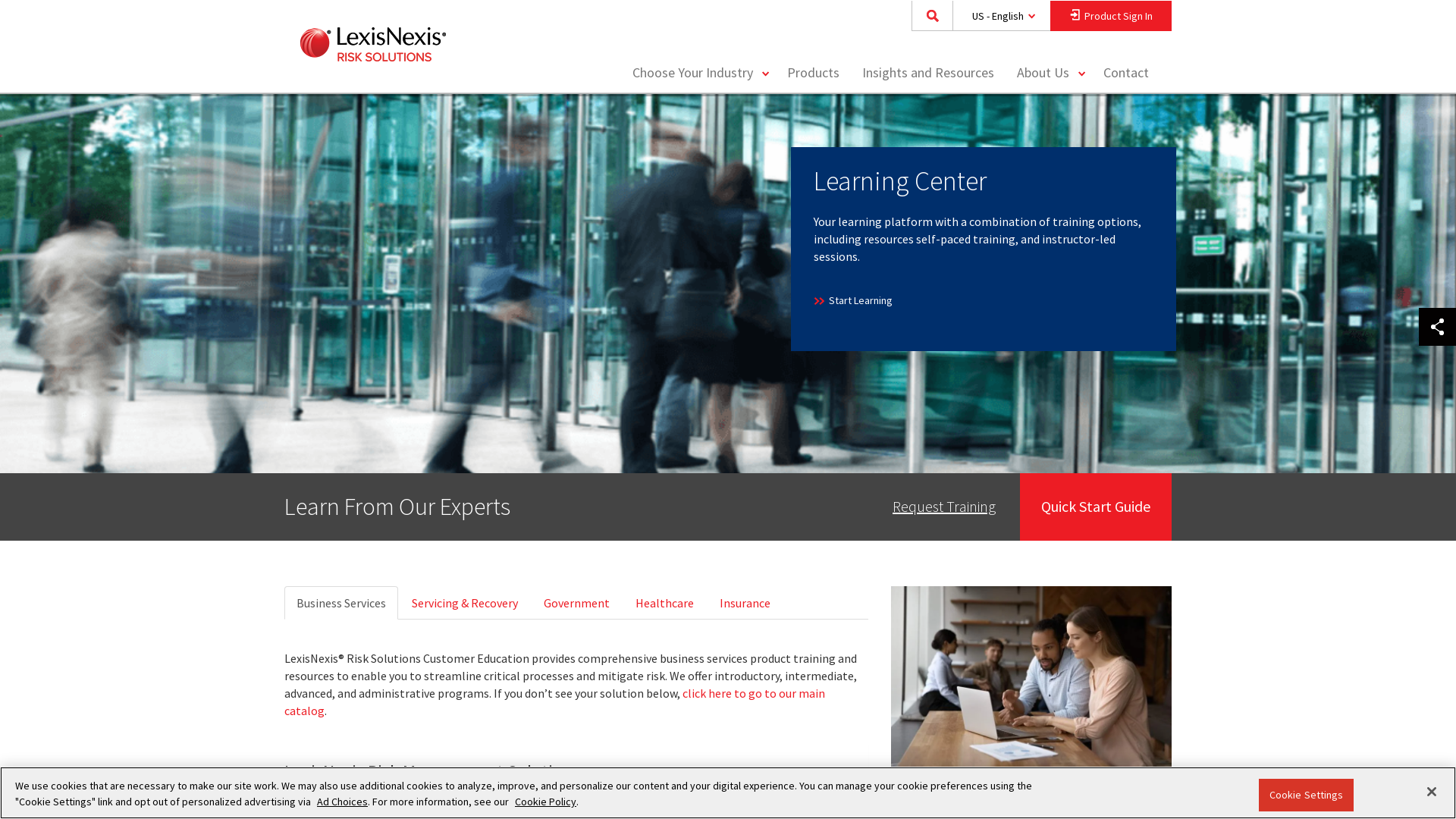 Learning Center | LexisNexis Risk Solutions